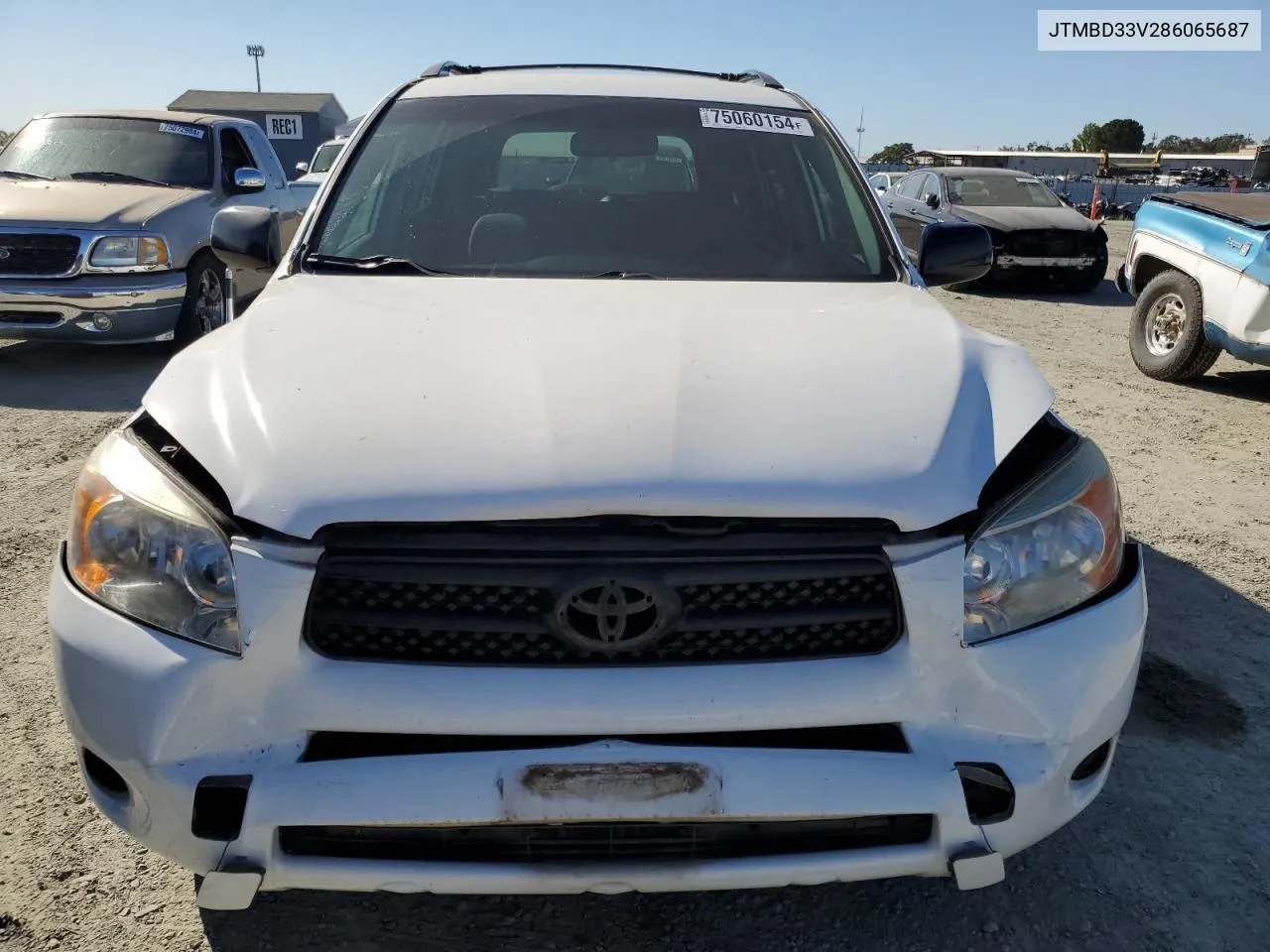 2008 Toyota Rav4 VIN: JTMBD33V286065687 Lot: 75060154