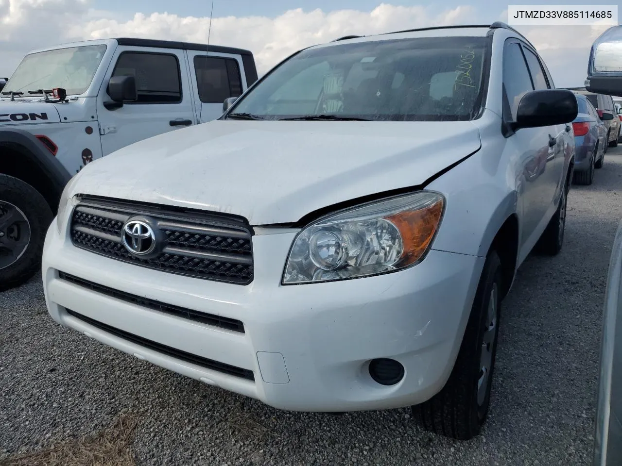 2008 Toyota Rav4 VIN: JTMZD33V885114685 Lot: 75200524