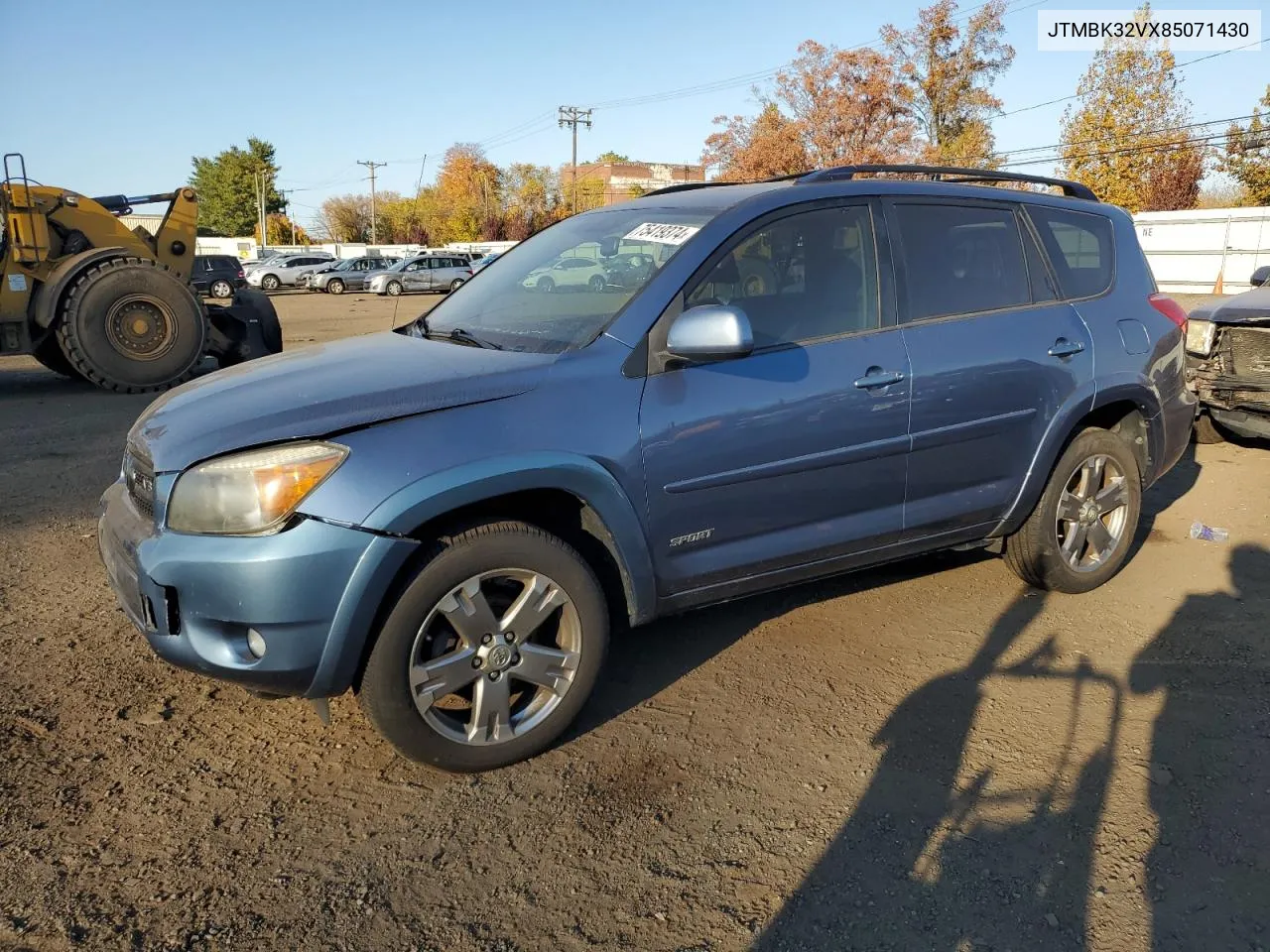 2008 Toyota Rav4 Sport VIN: JTMBK32VX85071430 Lot: 75419374