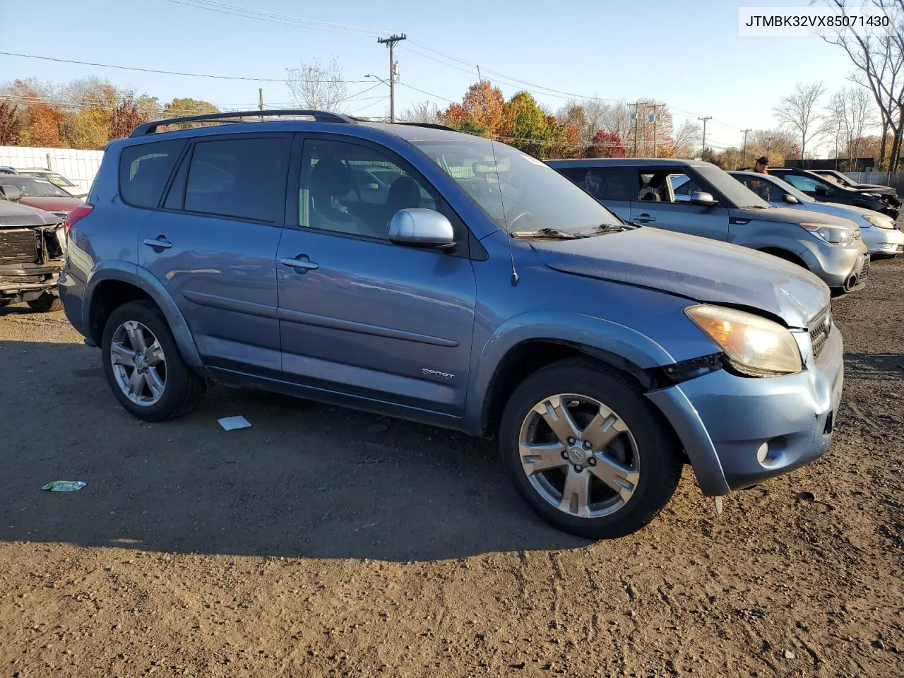 2008 Toyota Rav4 Sport VIN: JTMBK32VX85071430 Lot: 75419374