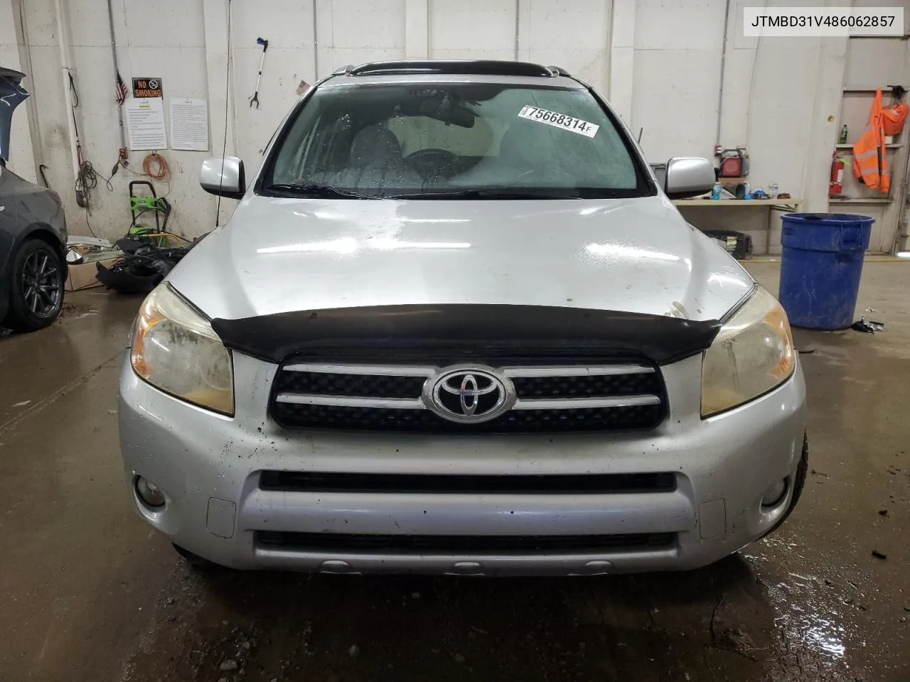 2008 Toyota Rav4 Limited VIN: JTMBD31V486062857 Lot: 75668314