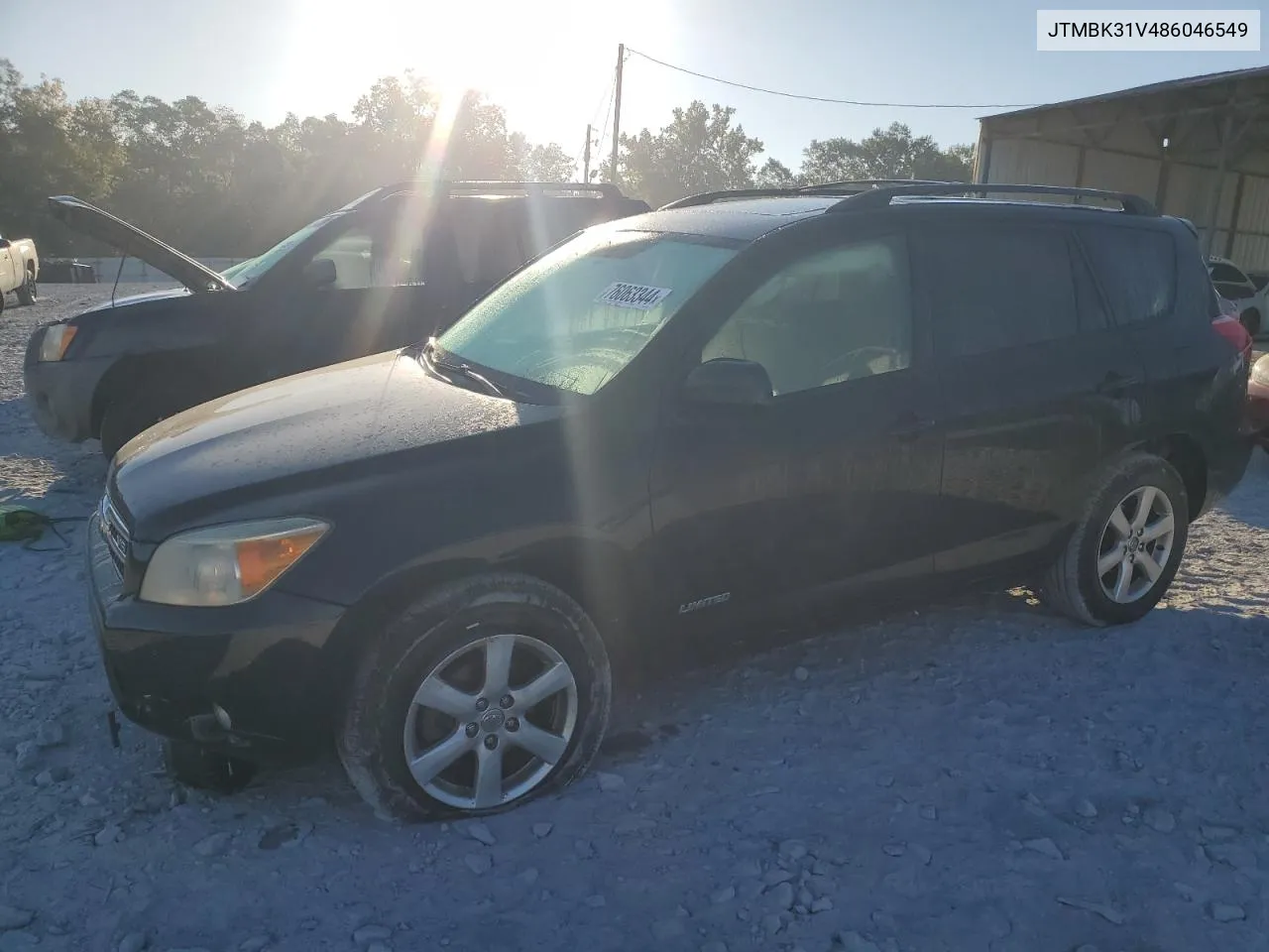 2008 Toyota Rav4 Limited VIN: JTMBK31V486046549 Lot: 76063344