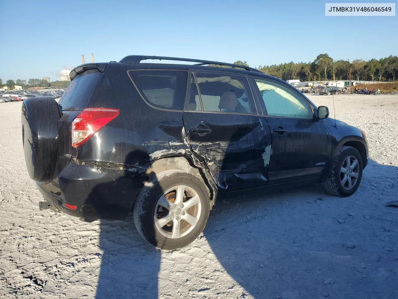 2008 Toyota Rav4 Limited VIN: JTMBK31V486046549 Lot: 76063344