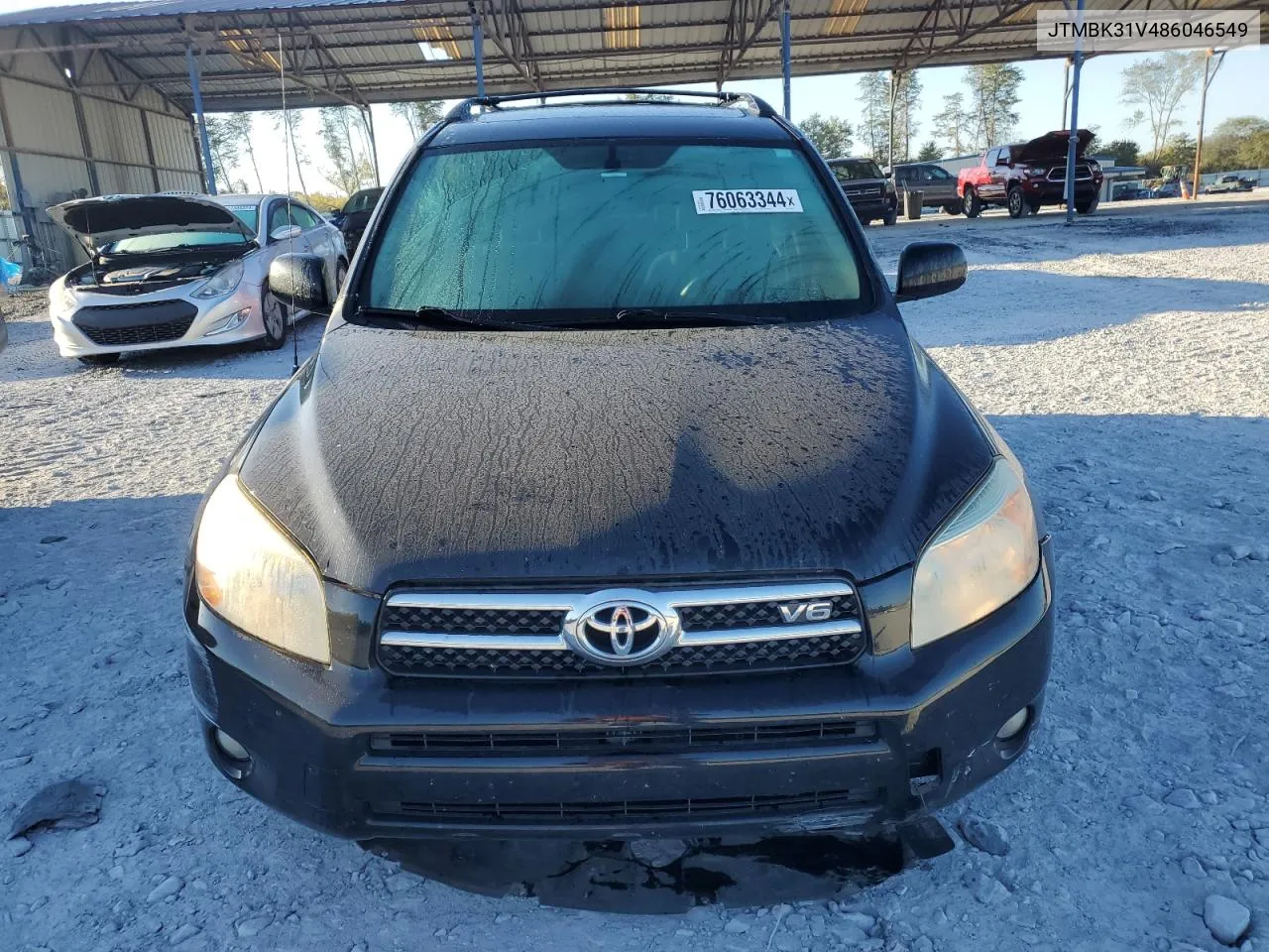 2008 Toyota Rav4 Limited VIN: JTMBK31V486046549 Lot: 76063344