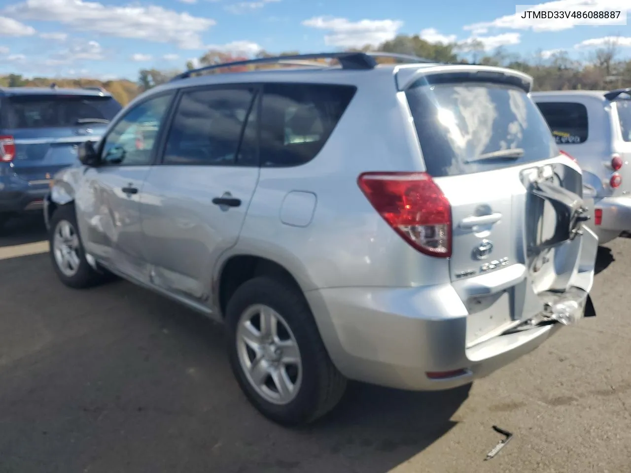 2008 Toyota Rav4 VIN: JTMBD33V486088887 Lot: 76281244