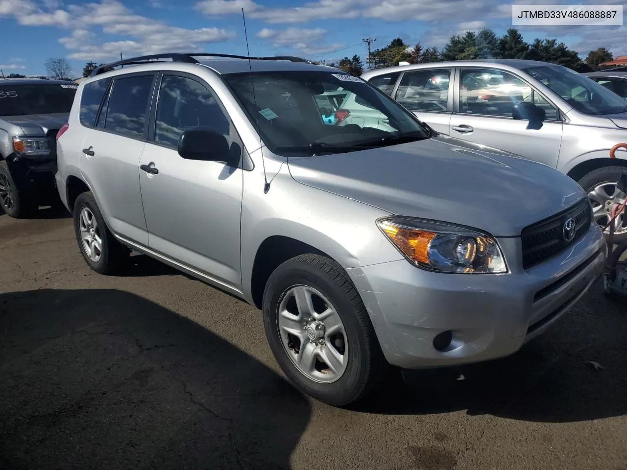 2008 Toyota Rav4 VIN: JTMBD33V486088887 Lot: 76281244