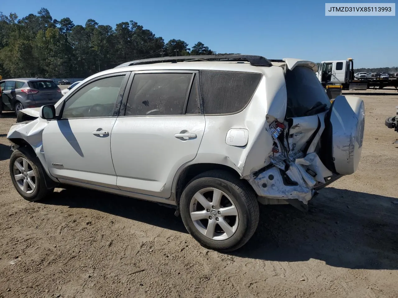 2008 Toyota Rav4 Limited VIN: JTMZD31VX85113993 Lot: 76585504