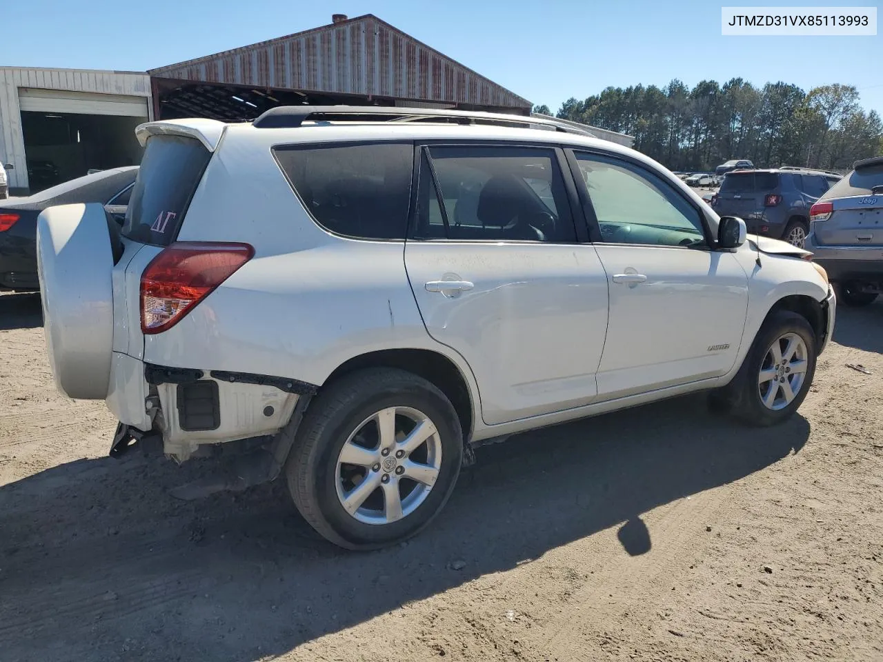 2008 Toyota Rav4 Limited VIN: JTMZD31VX85113993 Lot: 76585504