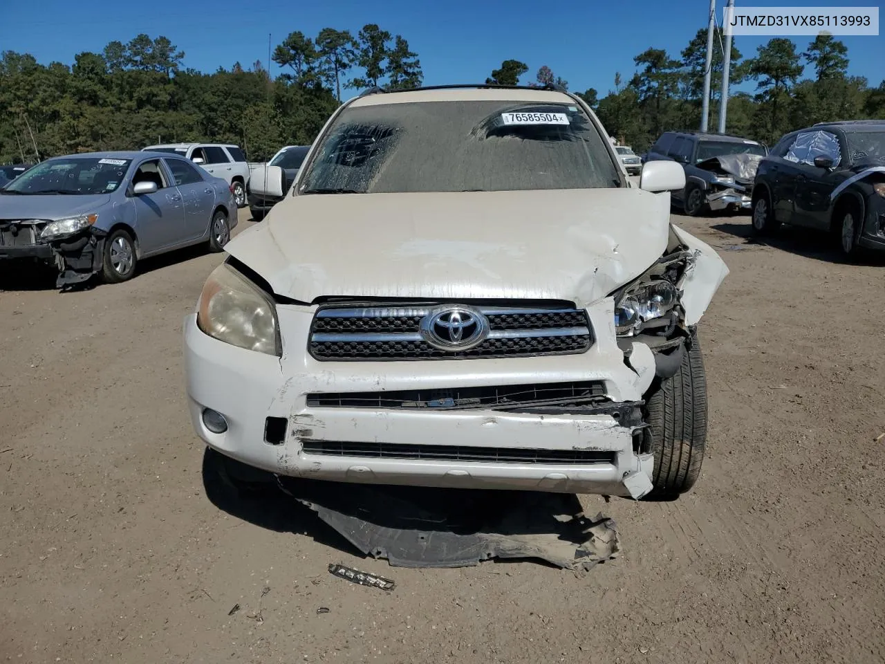 JTMZD31VX85113993 2008 Toyota Rav4 Limited