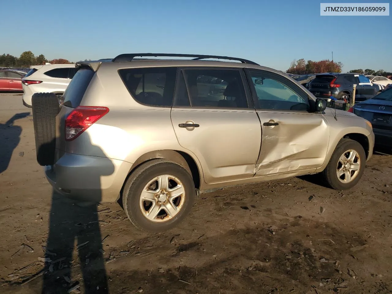 2008 Toyota Rav4 VIN: JTMZD33V186059099 Lot: 76914444