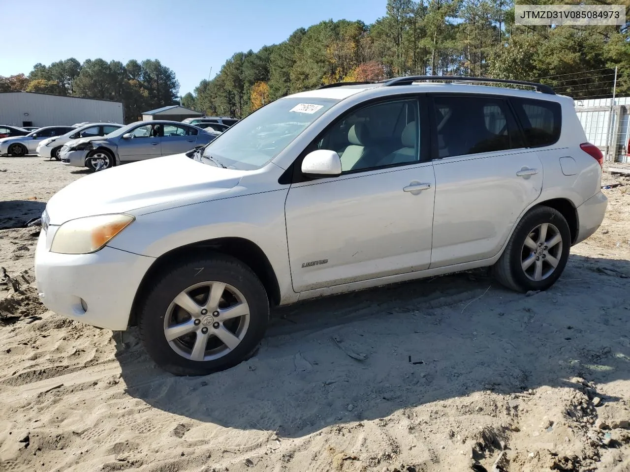 2008 Toyota Rav4 Limited VIN: JTMZD31V085084973 Lot: 77196214