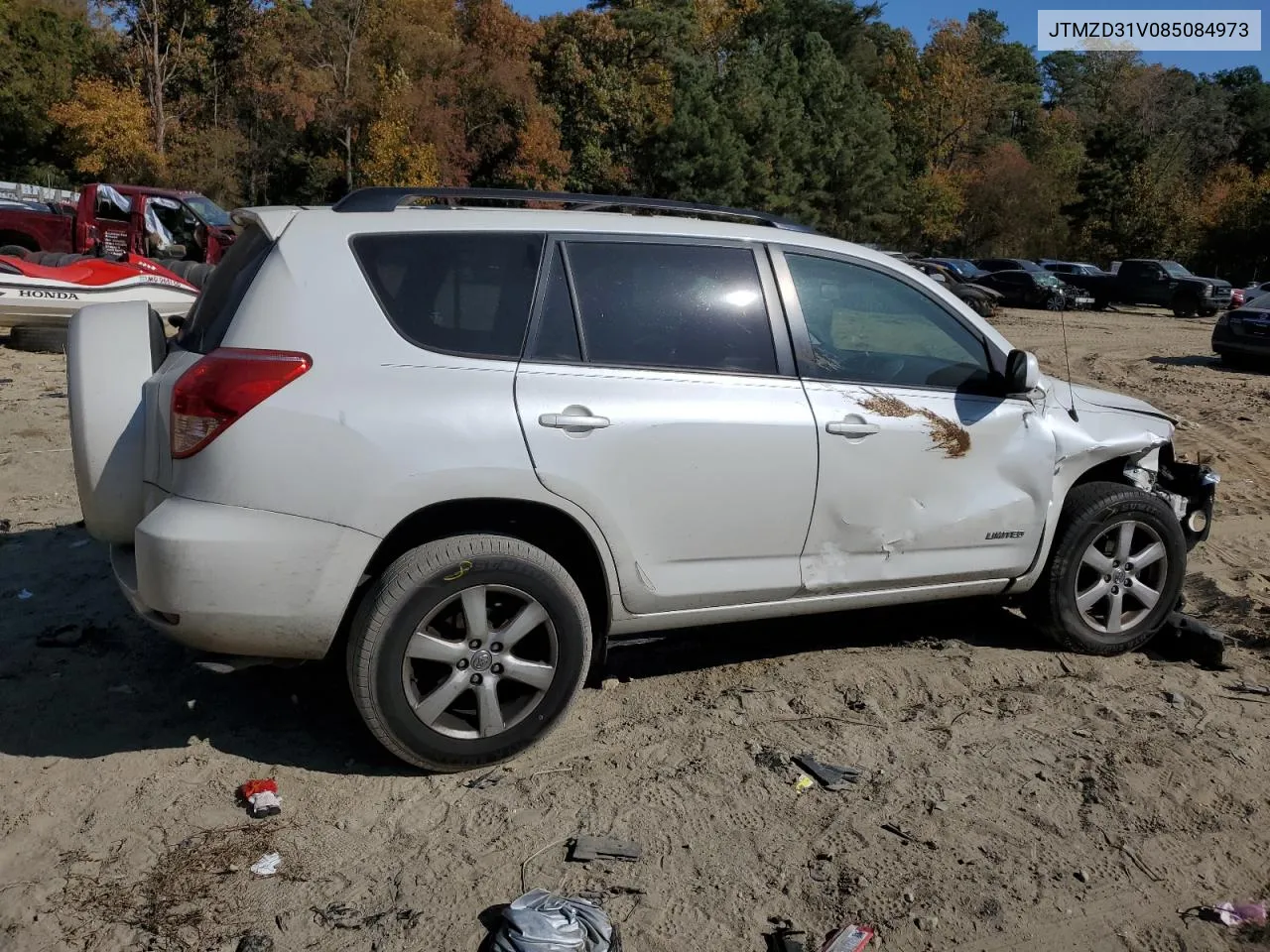 2008 Toyota Rav4 Limited VIN: JTMZD31V085084973 Lot: 77196214