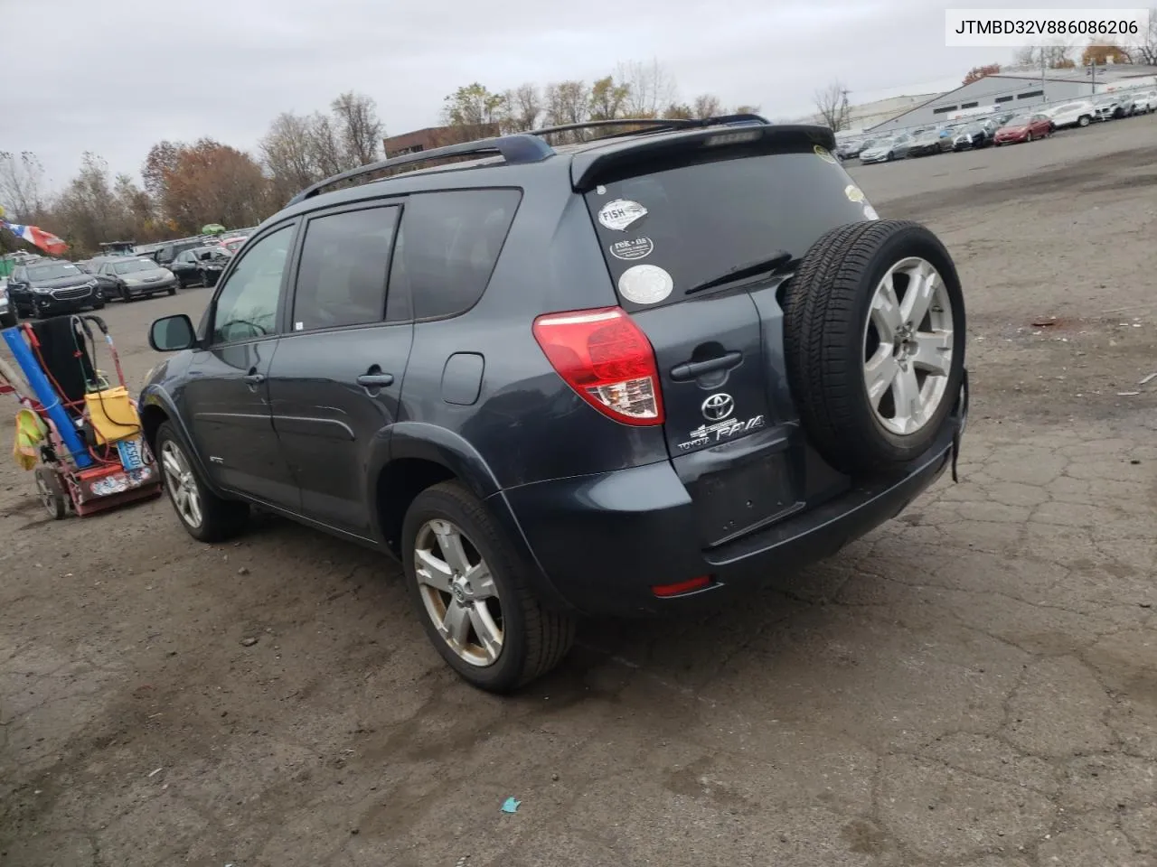 2008 Toyota Rav4 Sport VIN: JTMBD32V886086206 Lot: 77196694