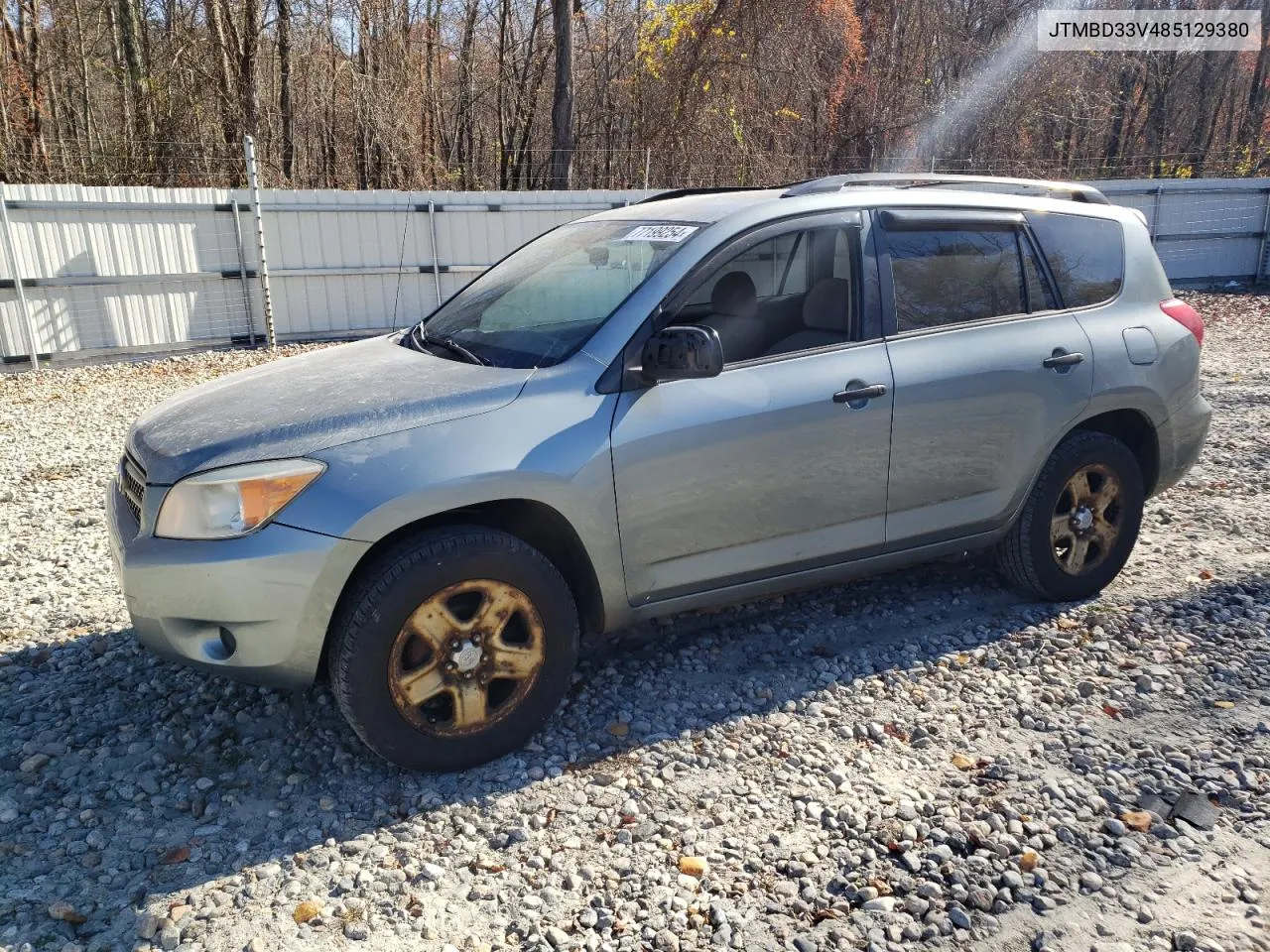 2008 Toyota Rav4 VIN: JTMBD33V485129380 Lot: 77199254