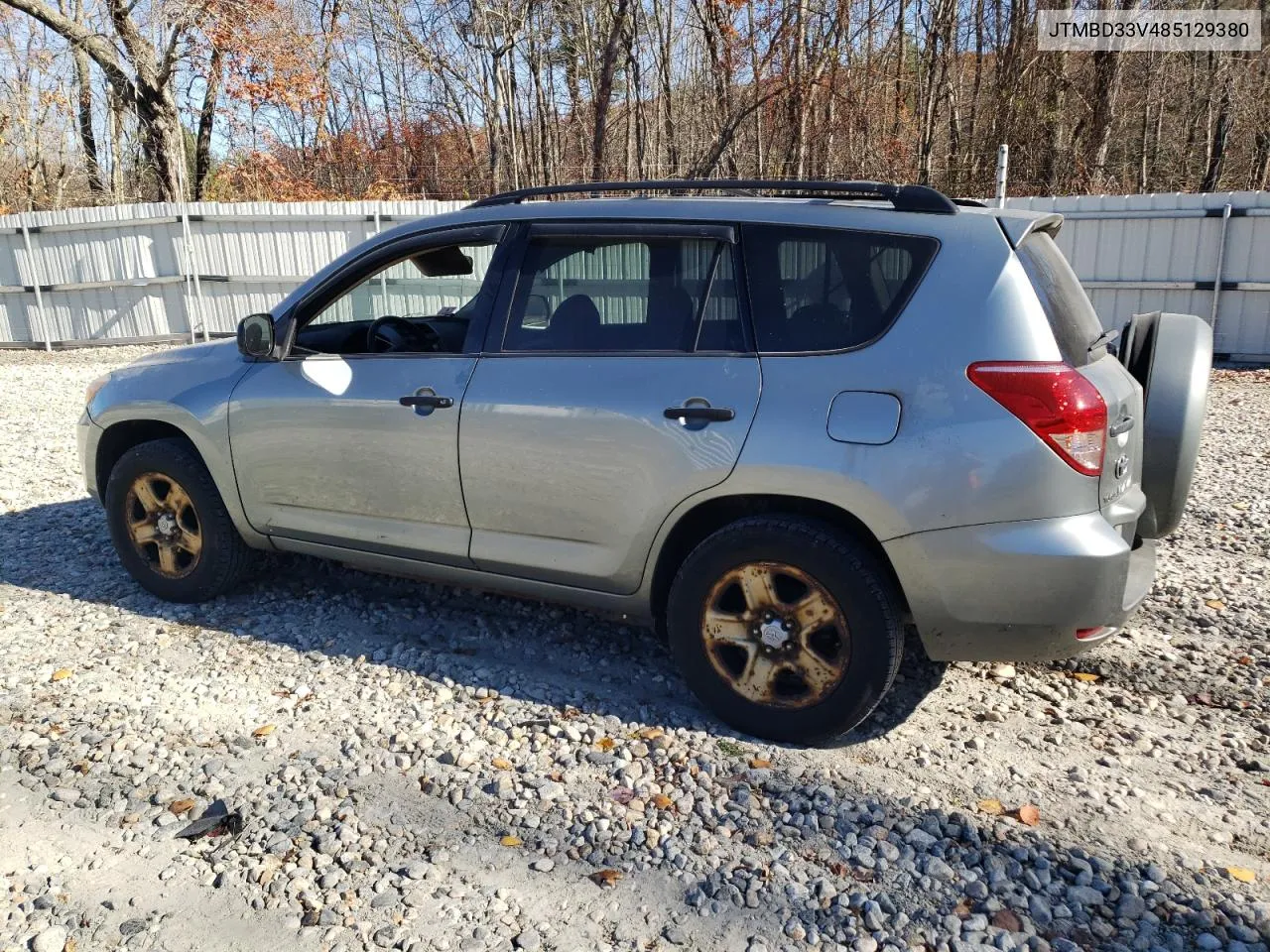 2008 Toyota Rav4 VIN: JTMBD33V485129380 Lot: 77199254