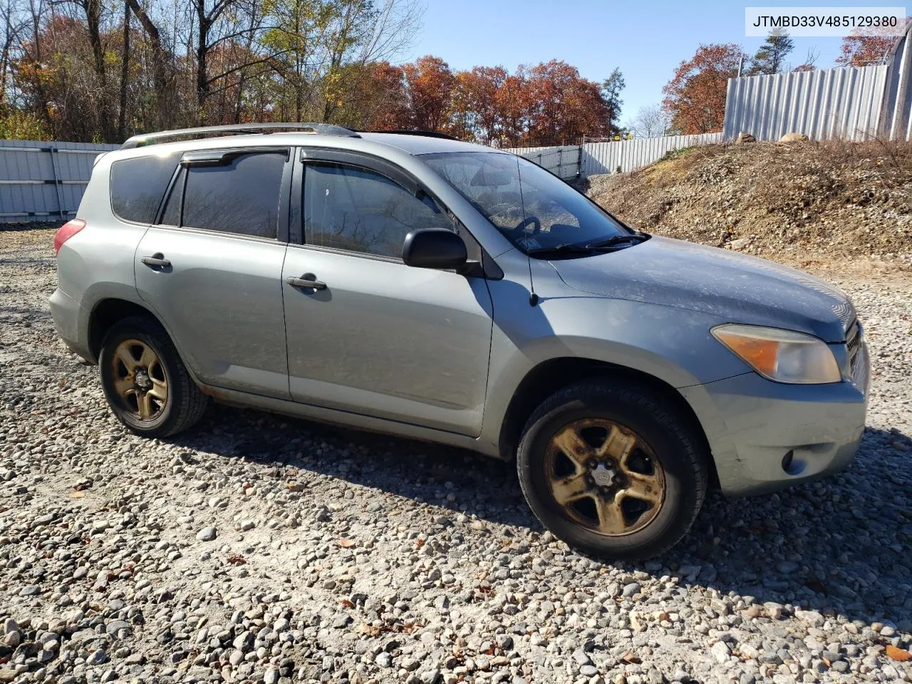 2008 Toyota Rav4 VIN: JTMBD33V485129380 Lot: 77199254