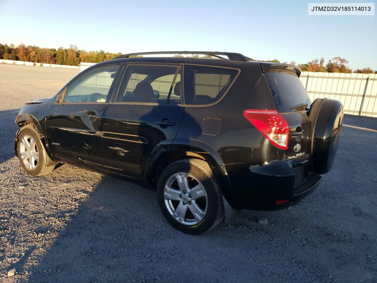 2008 Toyota Rav4 Sport VIN: JTMZD32V185114013 Lot: 77278204