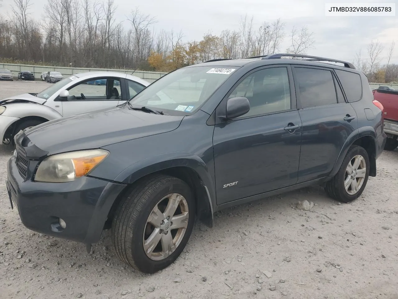 2008 Toyota Rav4 Sport VIN: JTMBD32V886085783 Lot: 77494774