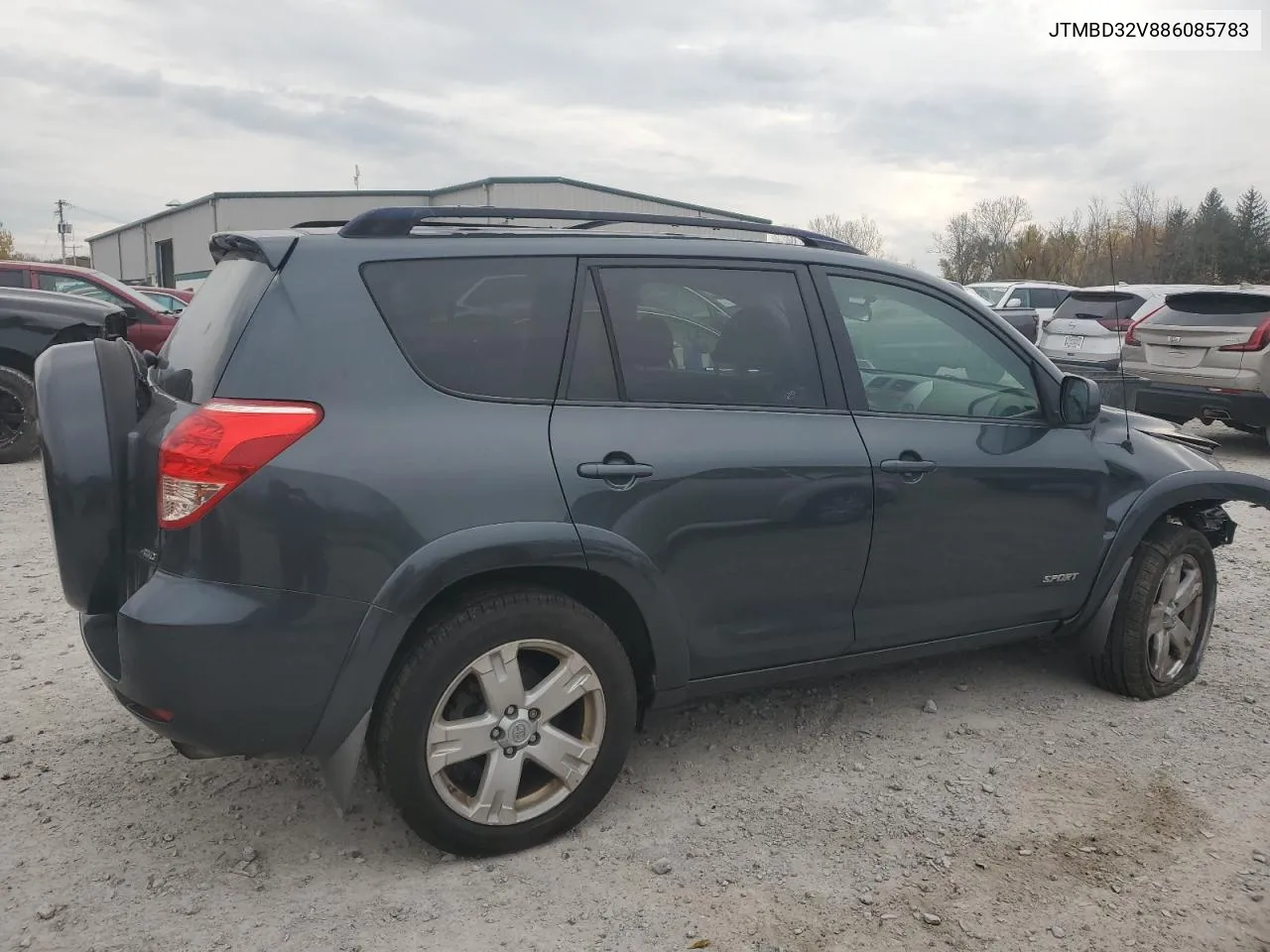 2008 Toyota Rav4 Sport VIN: JTMBD32V886085783 Lot: 77494774