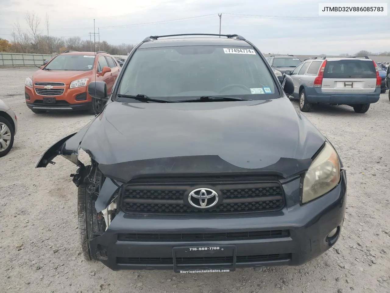 2008 Toyota Rav4 Sport VIN: JTMBD32V886085783 Lot: 77494774