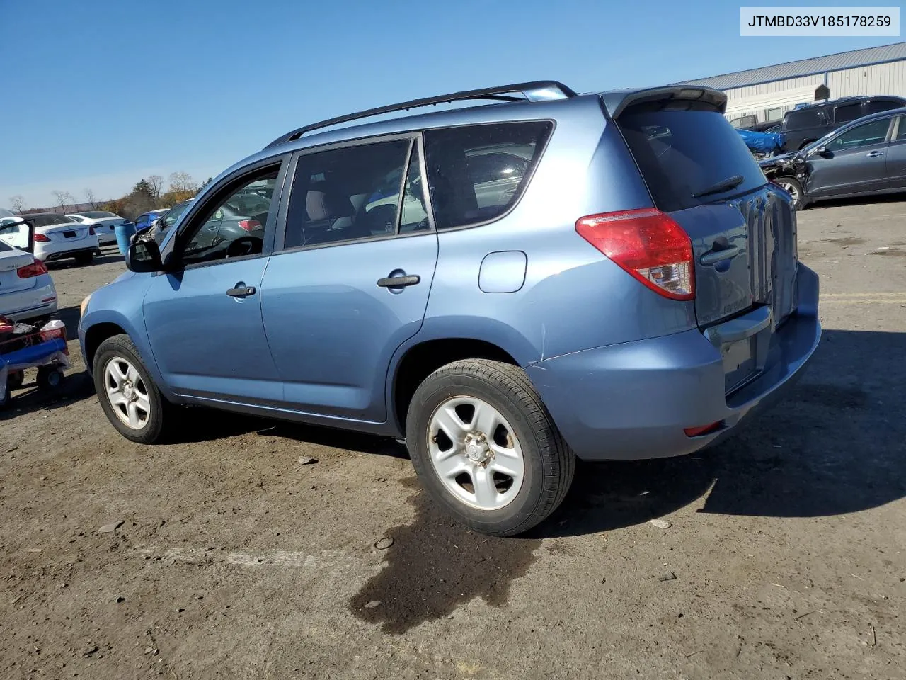 2008 Toyota Rav4 VIN: JTMBD33V185178259 Lot: 77525404