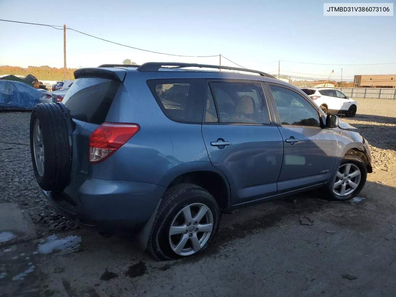 2008 Toyota Rav4 Limited VIN: JTMBD31V386073106 Lot: 77682594