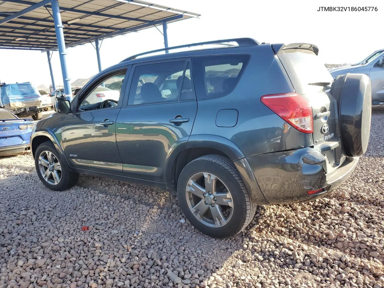 2008 Toyota Rav4 Sport VIN: JTMBK32V186045776 Lot: 77705254