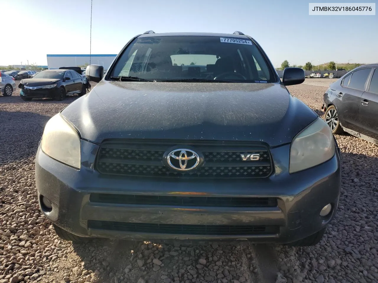 2008 Toyota Rav4 Sport VIN: JTMBK32V186045776 Lot: 77705254