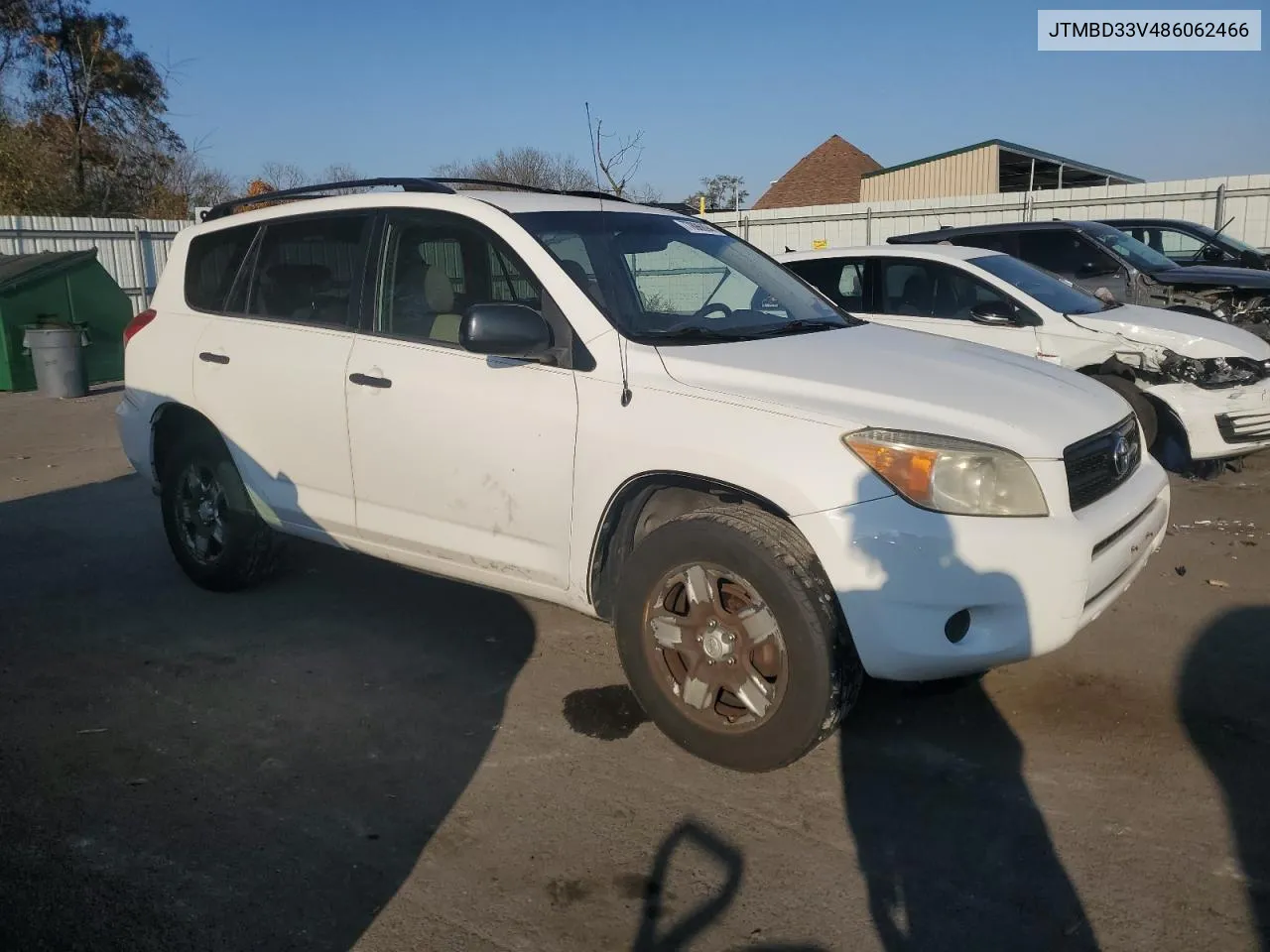 2008 Toyota Rav4 VIN: JTMBD33V486062466 Lot: 77896894