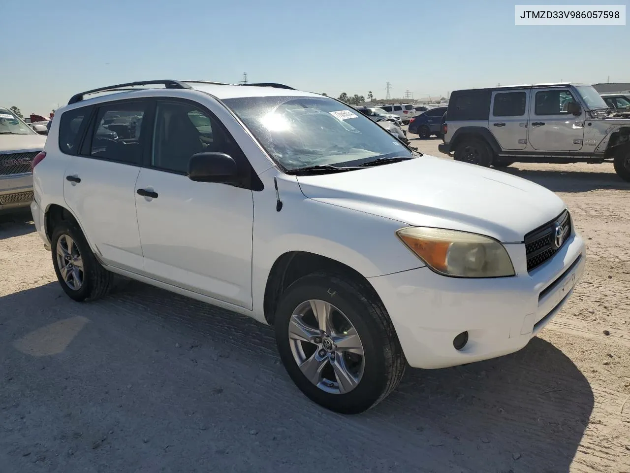 2008 Toyota Rav4 VIN: JTMZD33V986057598 Lot: 77905074