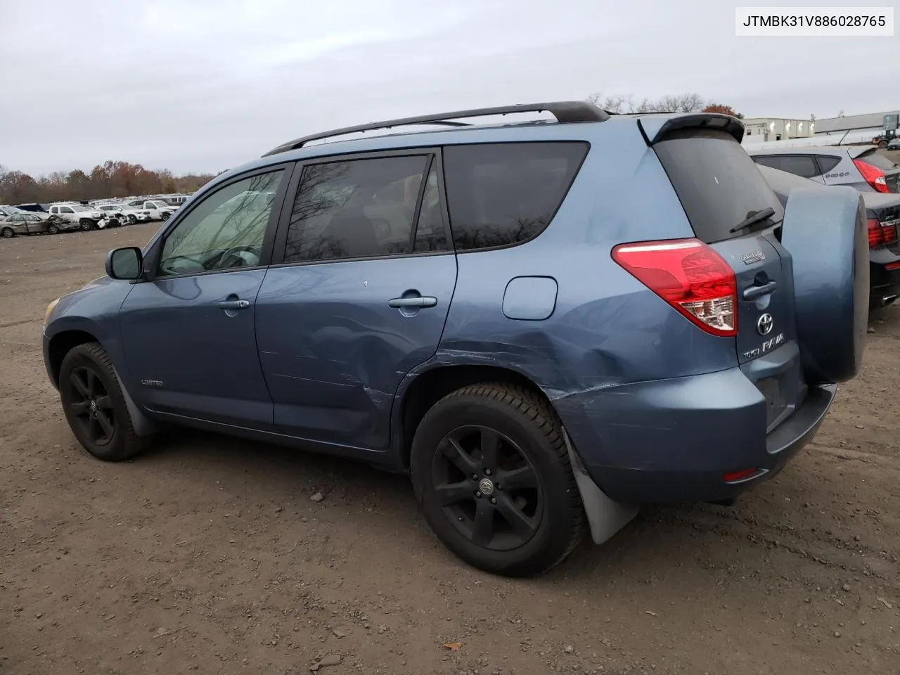 2008 Toyota Rav4 Limited VIN: JTMBK31V886028765 Lot: 78149324