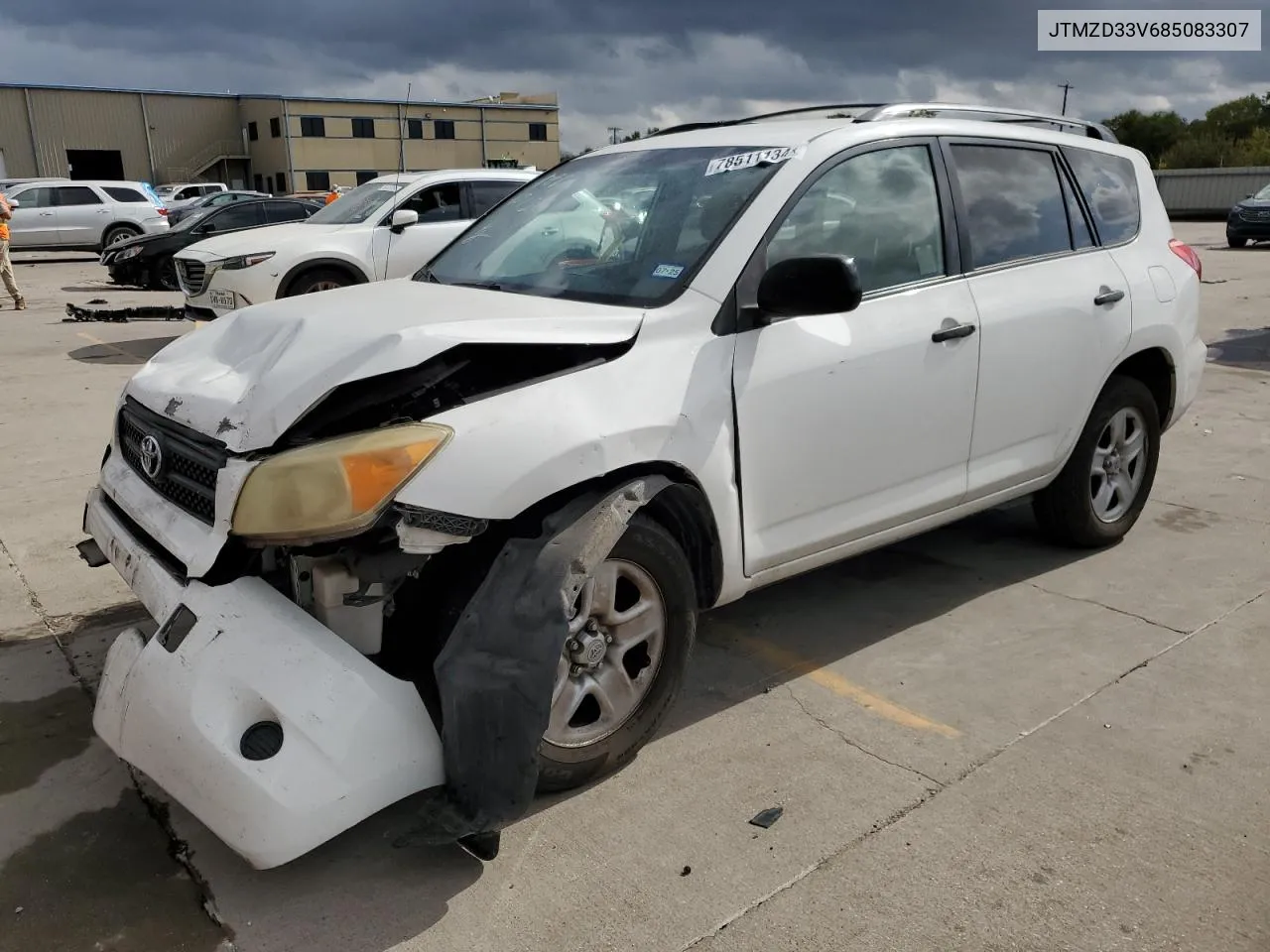 2008 Toyota Rav4 VIN: JTMZD33V685083307 Lot: 78511134