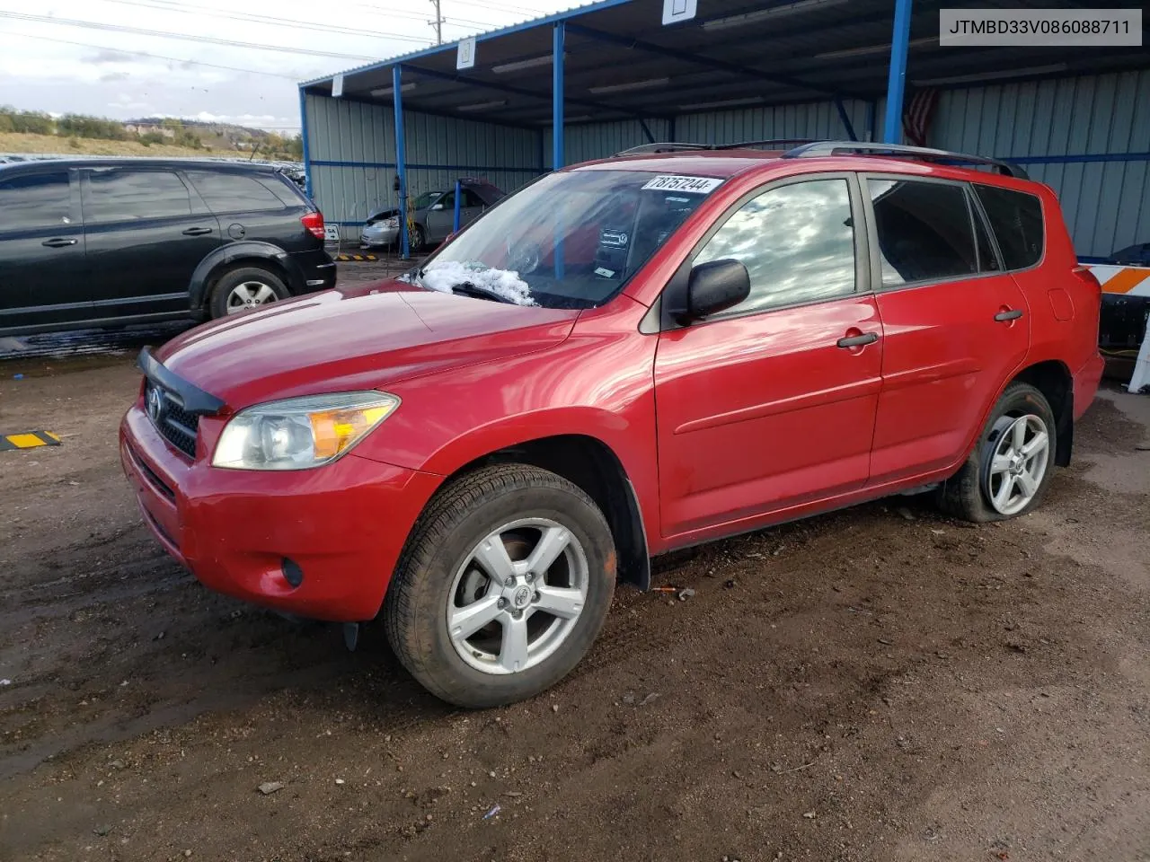 2008 Toyota Rav4 VIN: JTMBD33V086088711 Lot: 78757244