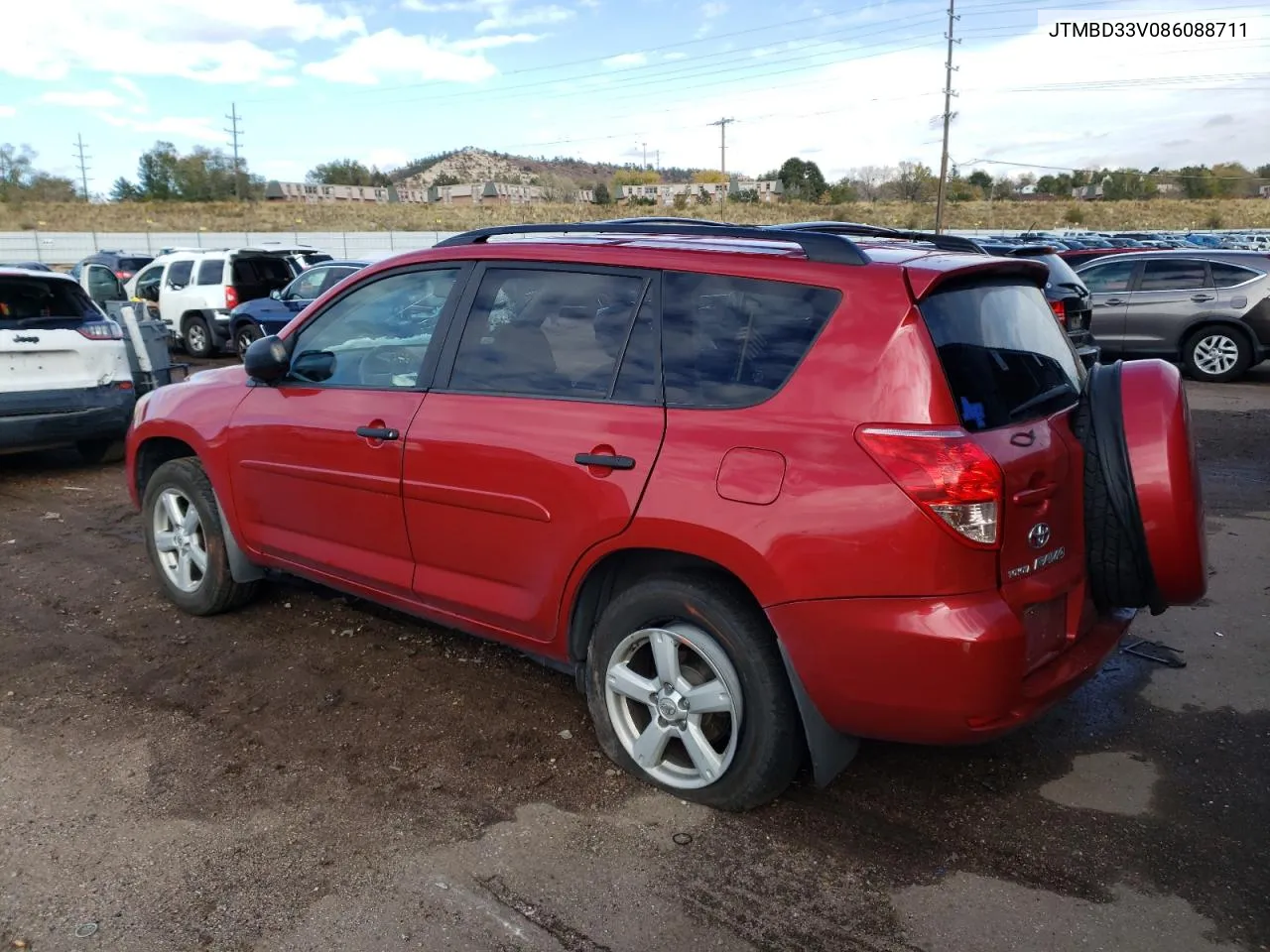 2008 Toyota Rav4 VIN: JTMBD33V086088711 Lot: 78757244