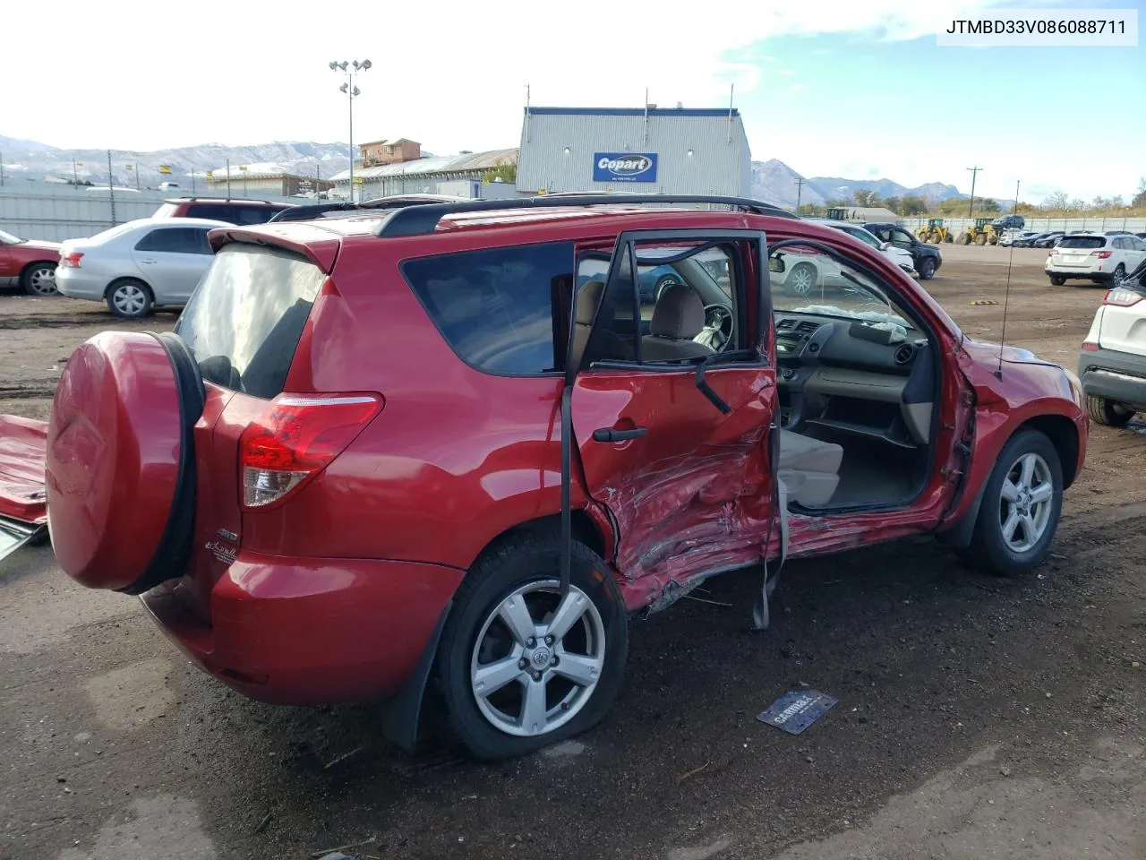 2008 Toyota Rav4 VIN: JTMBD33V086088711 Lot: 78757244