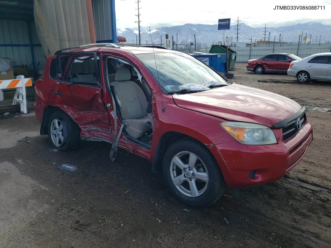 2008 Toyota Rav4 VIN: JTMBD33V086088711 Lot: 78757244