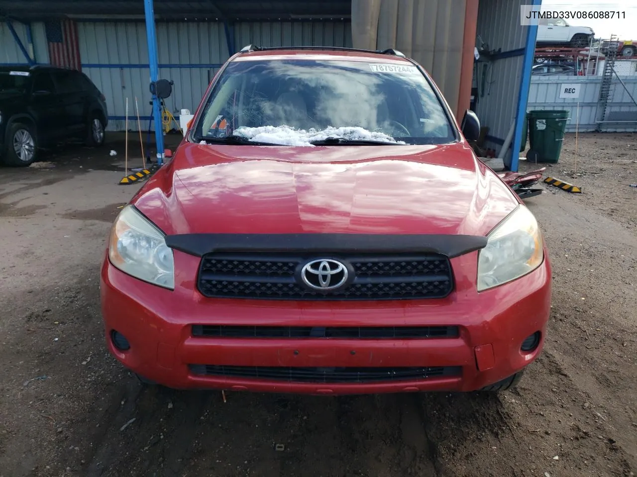 2008 Toyota Rav4 VIN: JTMBD33V086088711 Lot: 78757244