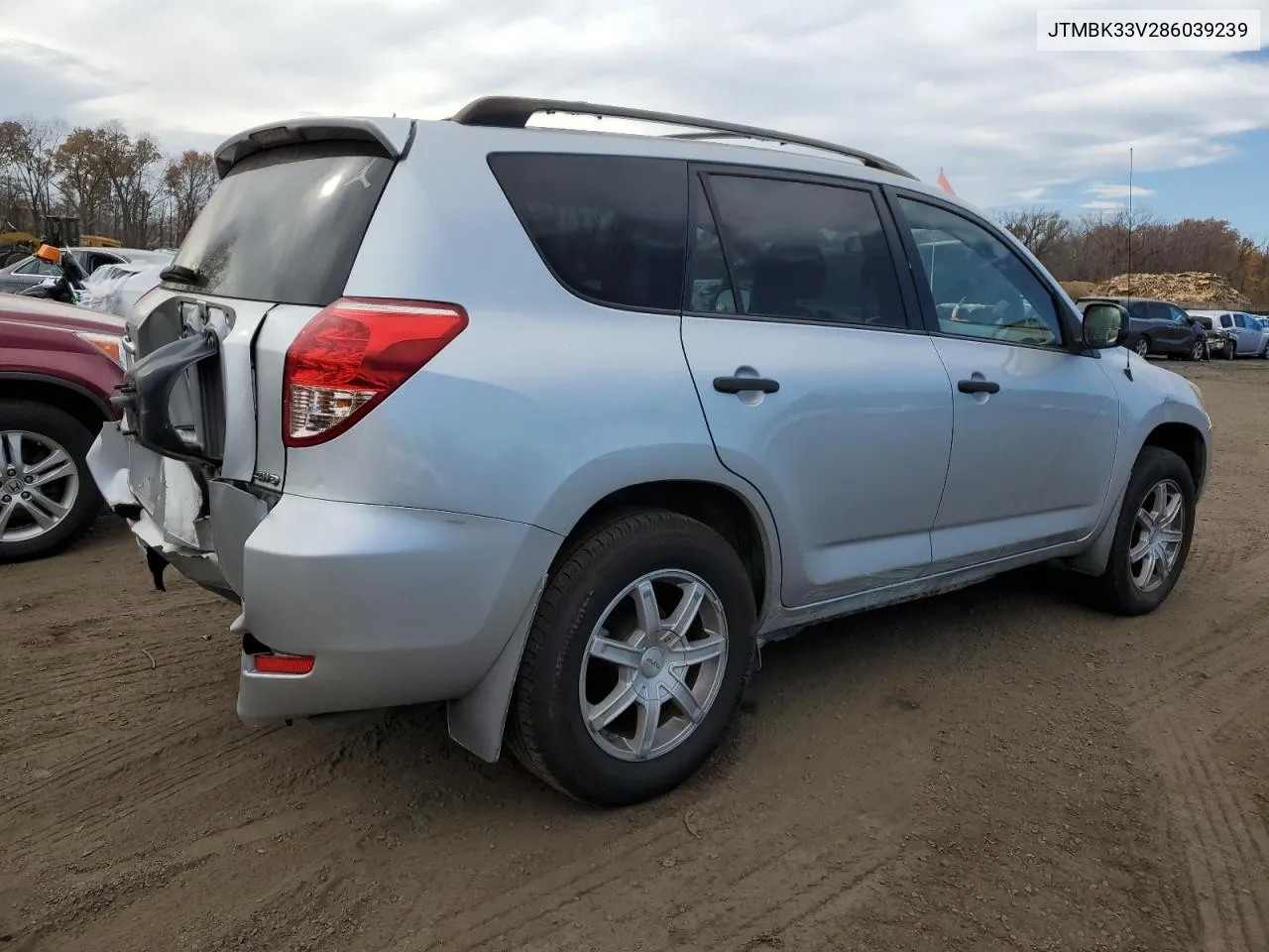 2008 Toyota Rav4 VIN: JTMBK33V286039239 Lot: 78805604