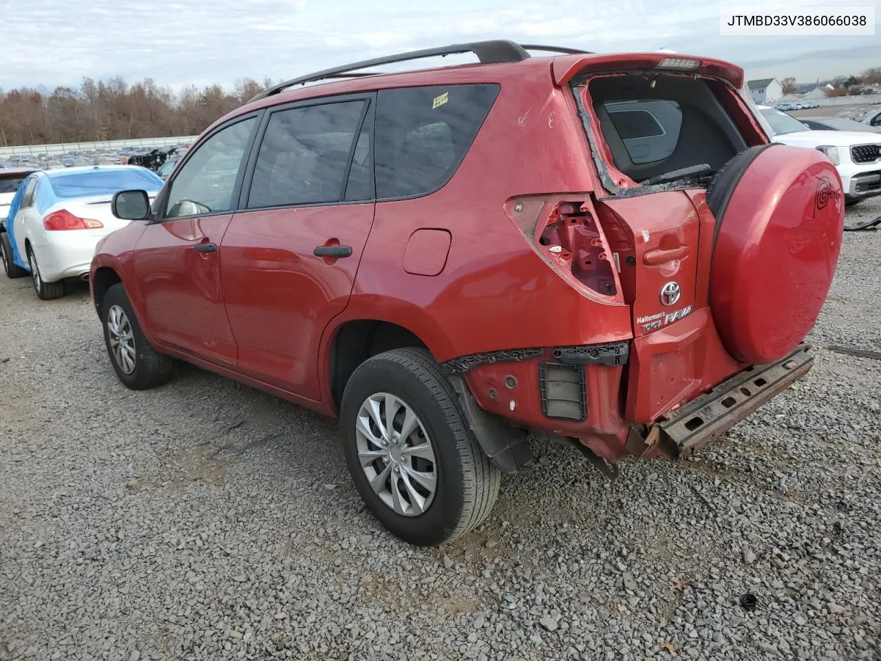 2008 Toyota Rav4 VIN: JTMBD33V386066038 Lot: 78838804