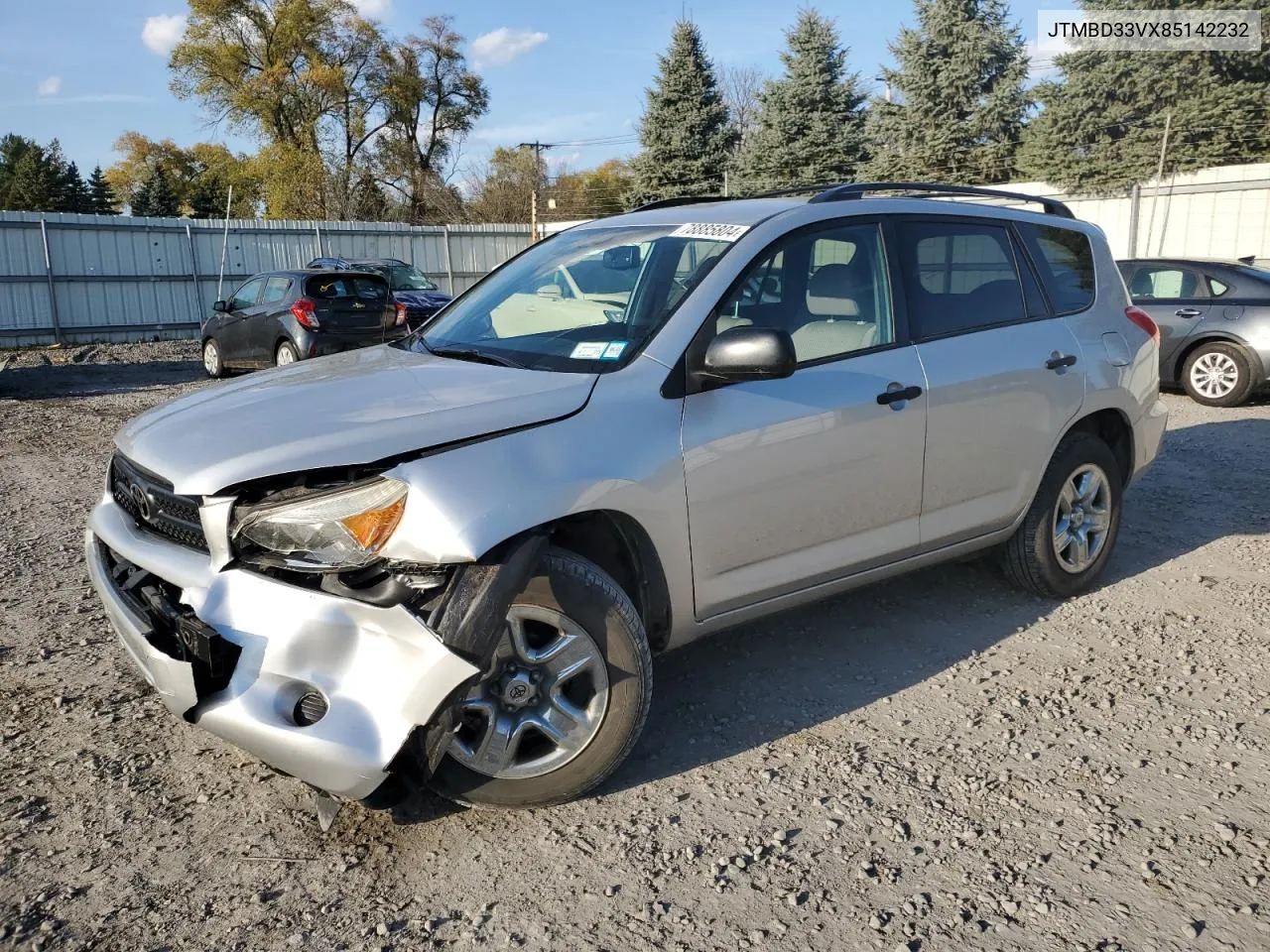 2008 Toyota Rav4 VIN: JTMBD33VX85142232 Lot: 78885804