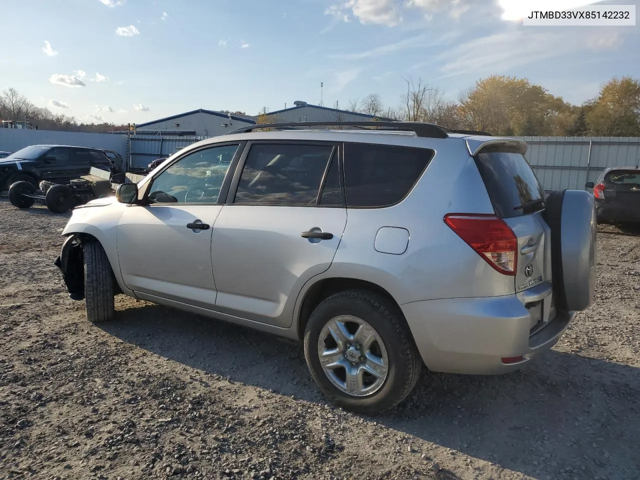 2008 Toyota Rav4 VIN: JTMBD33VX85142232 Lot: 78885804