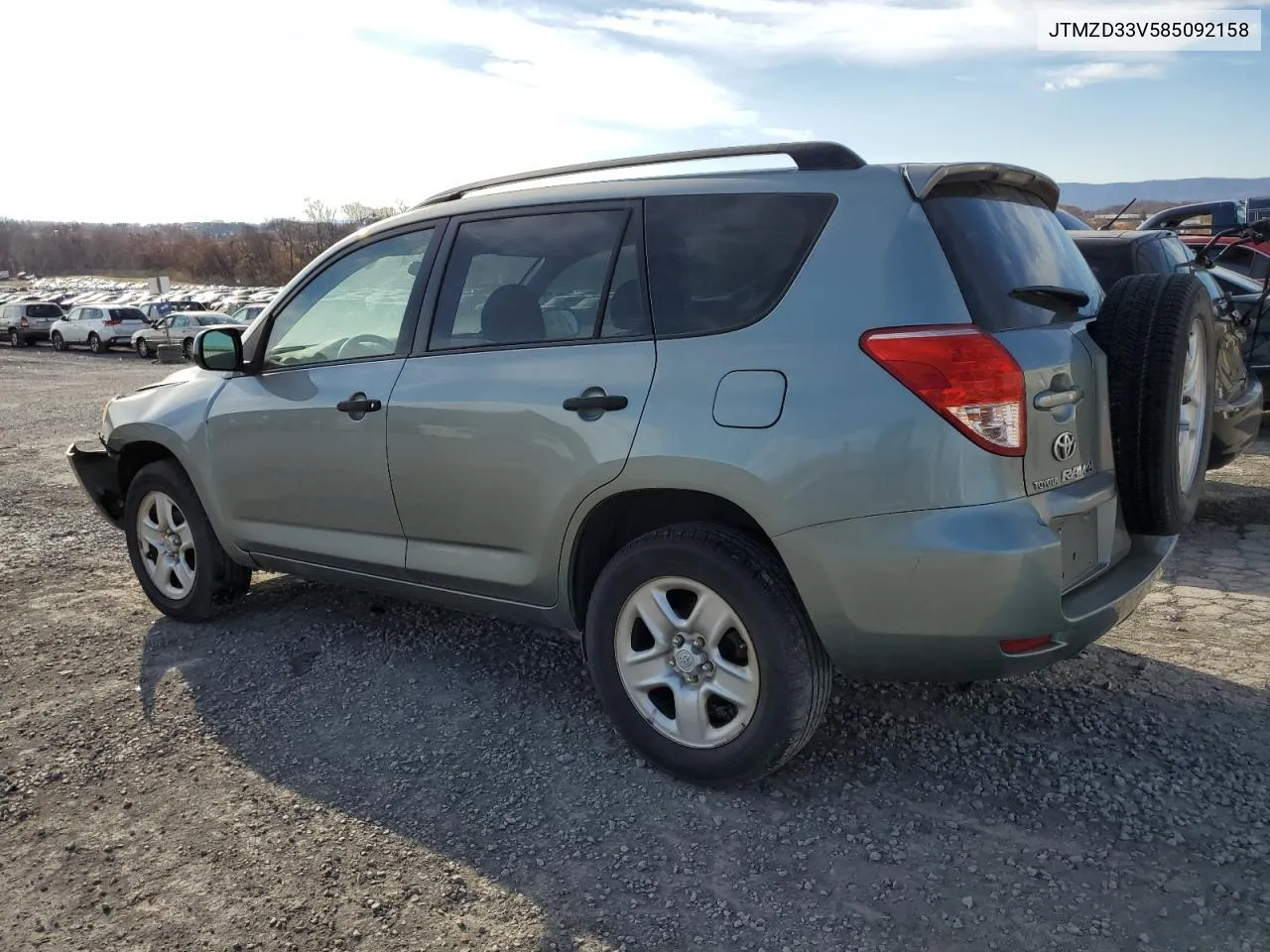 2008 Toyota Rav4 VIN: JTMZD33V585092158 Lot: 79398024