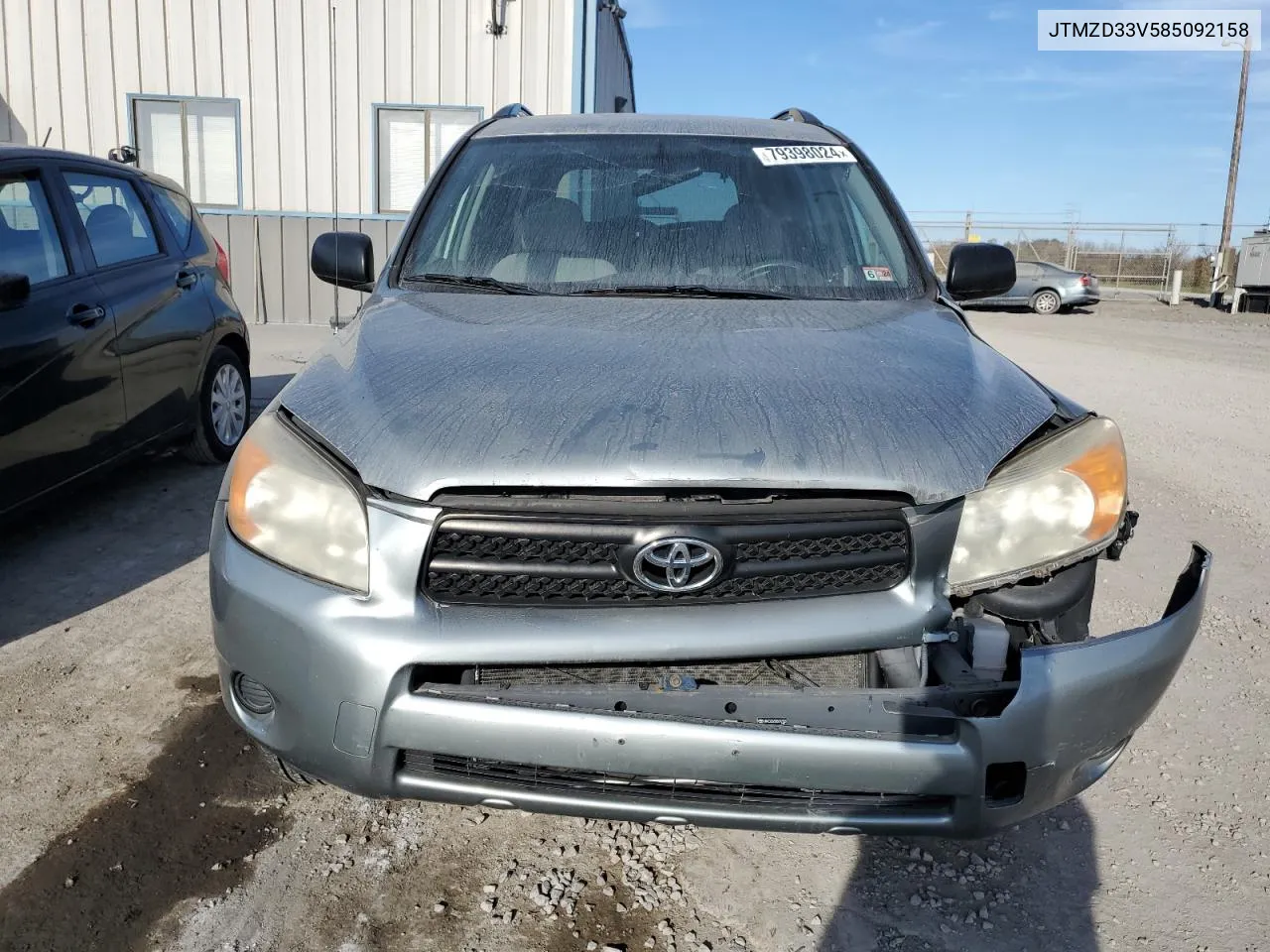 2008 Toyota Rav4 VIN: JTMZD33V585092158 Lot: 79398024