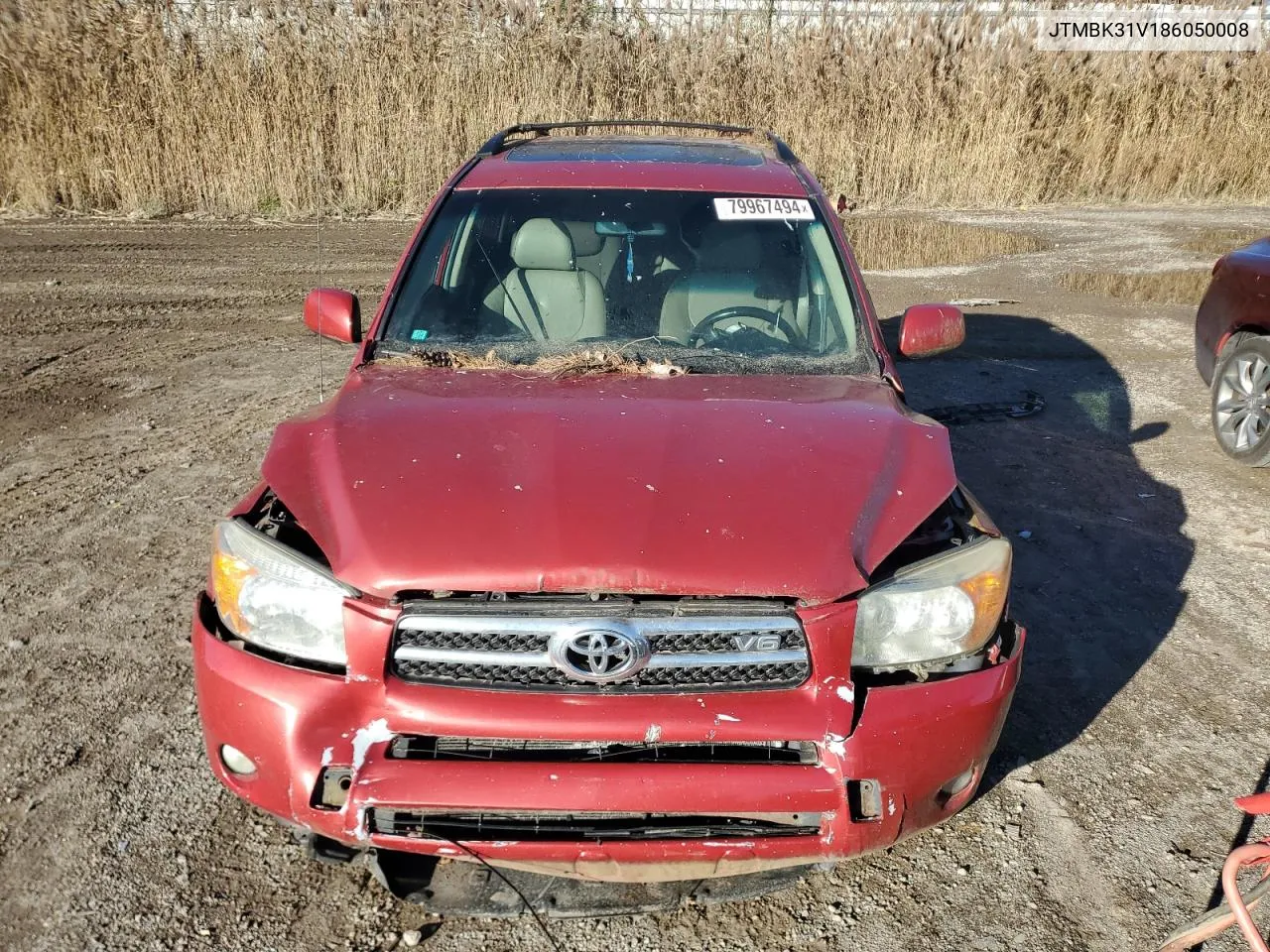 2008 Toyota Rav4 Limited VIN: JTMBK31V186050008 Lot: 79967494