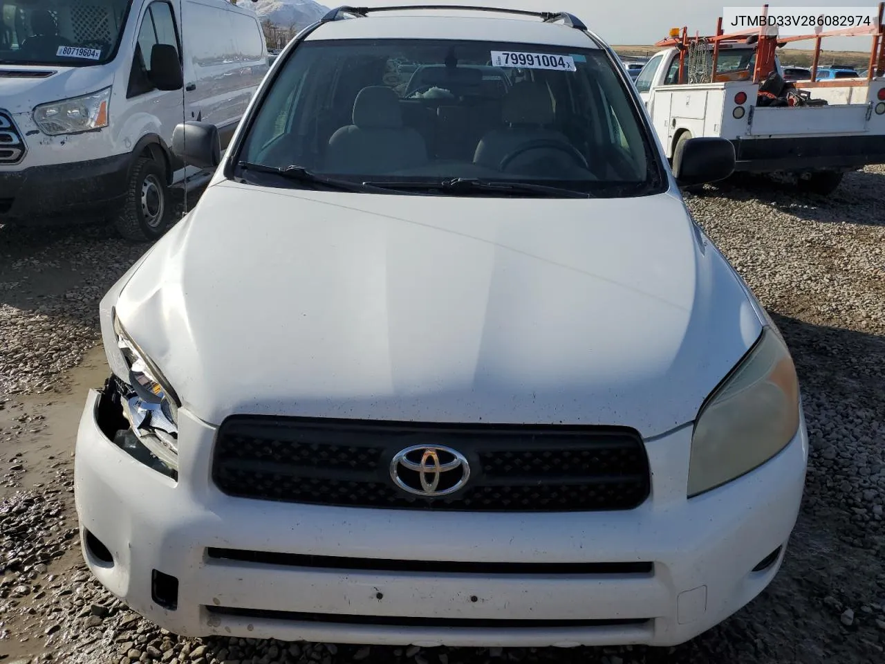 2008 Toyota Rav4 VIN: JTMBD33V286082974 Lot: 79991004