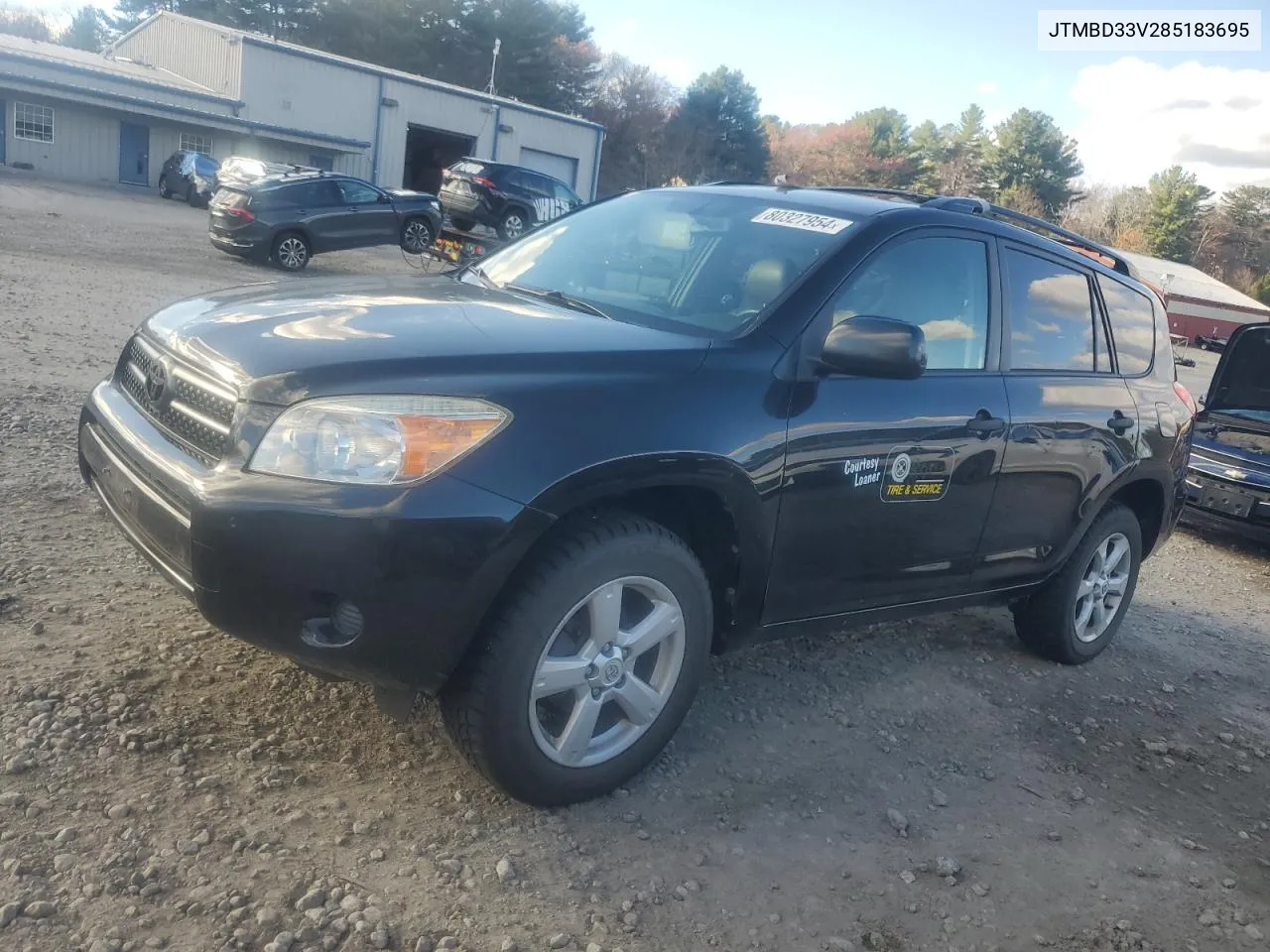 2008 Toyota Rav4 VIN: JTMBD33V285183695 Lot: 80327954