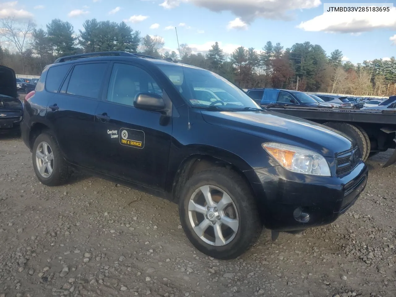 2008 Toyota Rav4 VIN: JTMBD33V285183695 Lot: 80327954