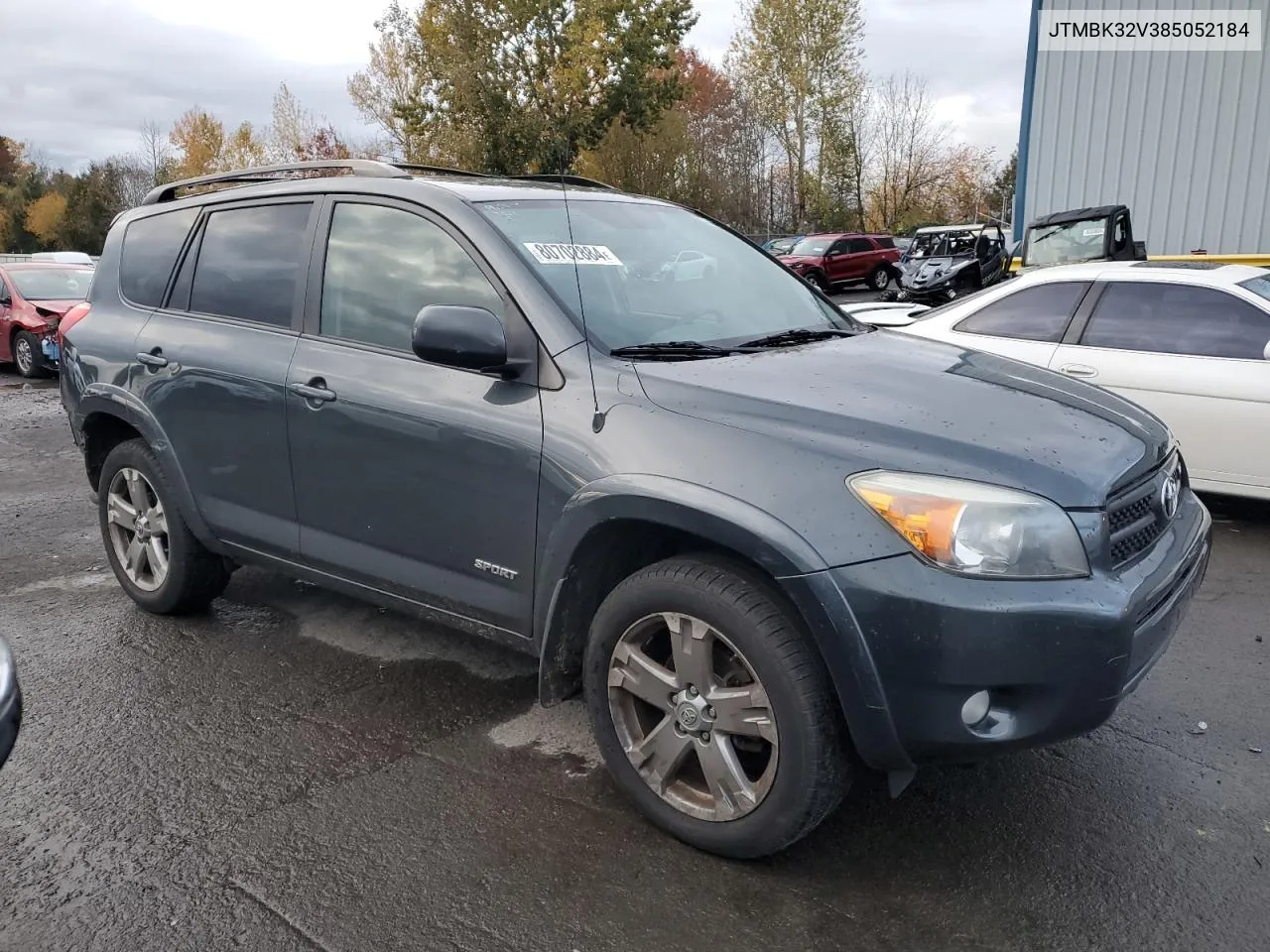 2008 Toyota Rav4 Sport VIN: JTMBK32V385052184 Lot: 80702884