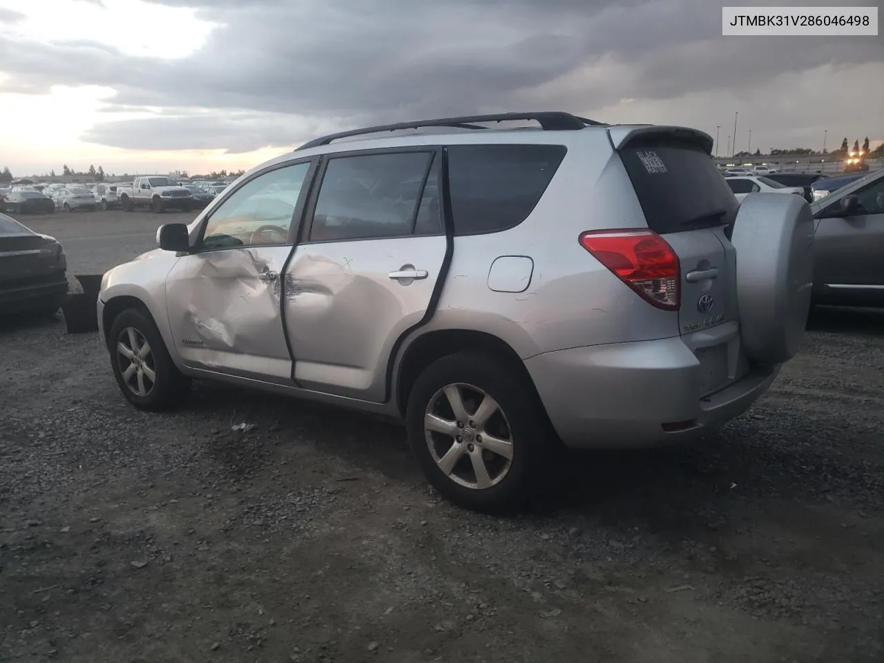 2008 Toyota Rav4 Limited VIN: JTMBK31V286046498 Lot: 80739364