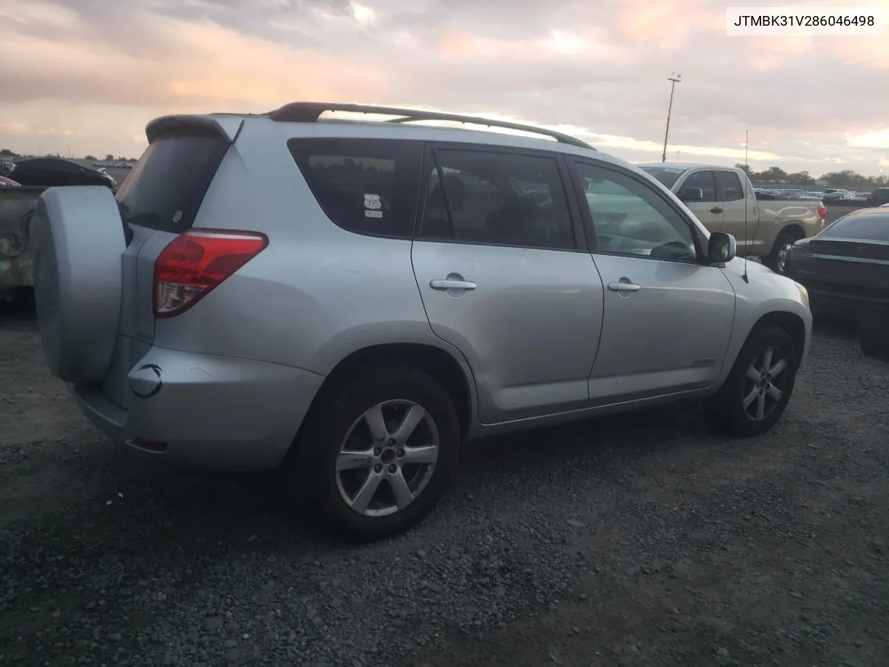 2008 Toyota Rav4 Limited VIN: JTMBK31V286046498 Lot: 80739364